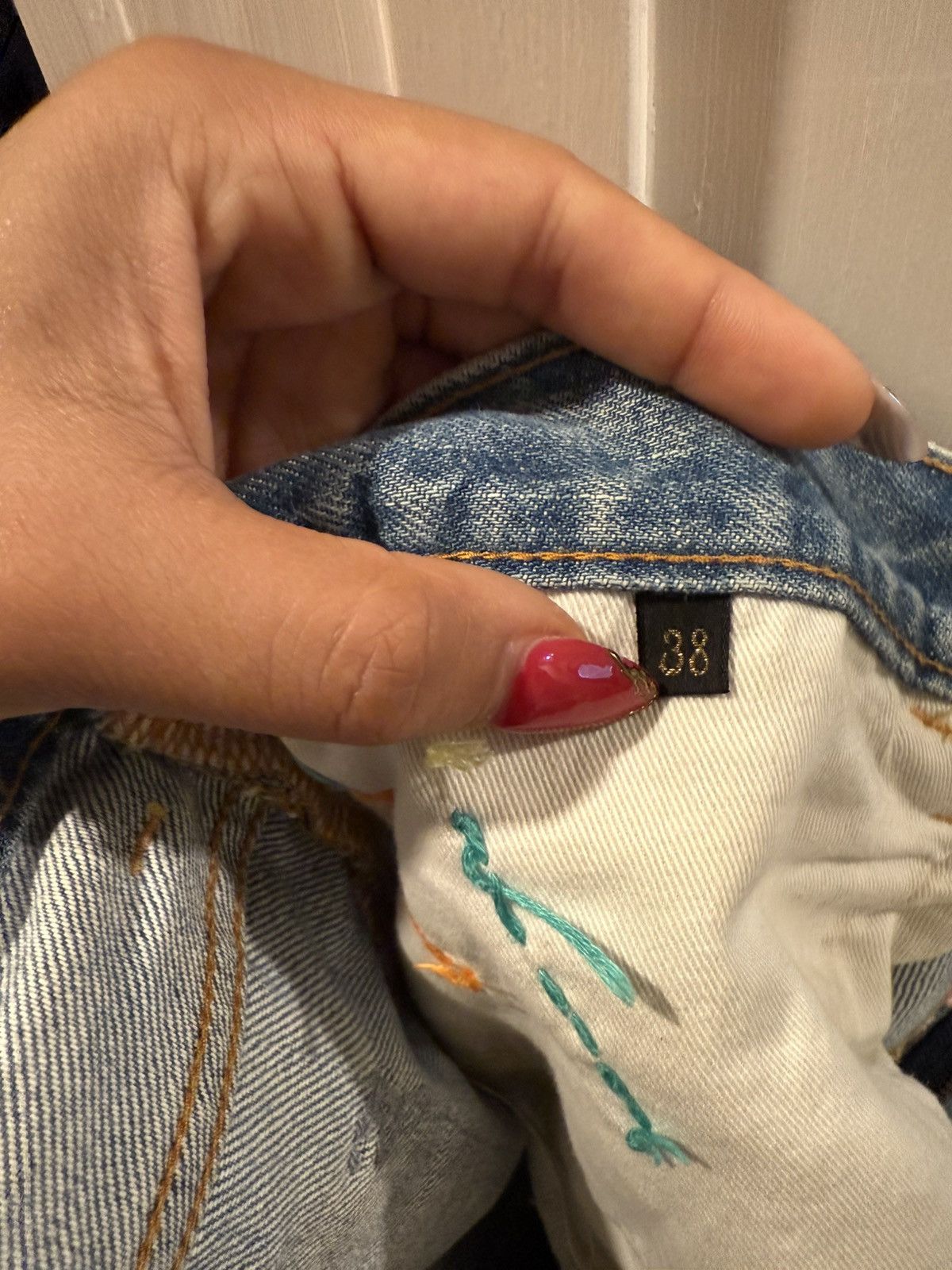 Kapital Kapital Patchwork Embroidered Denim Size US 38 / EU 54 - 20 Thumbnail