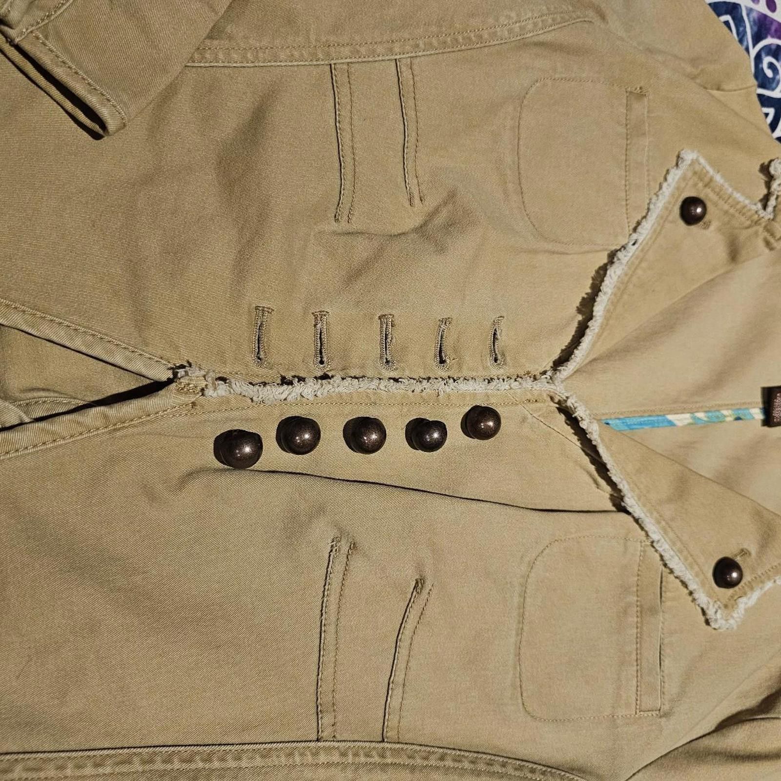 Designer Bandolino Women's Khaki Jacket Size M / US 6-8 / IT 42-44 - 6 Thumbnail