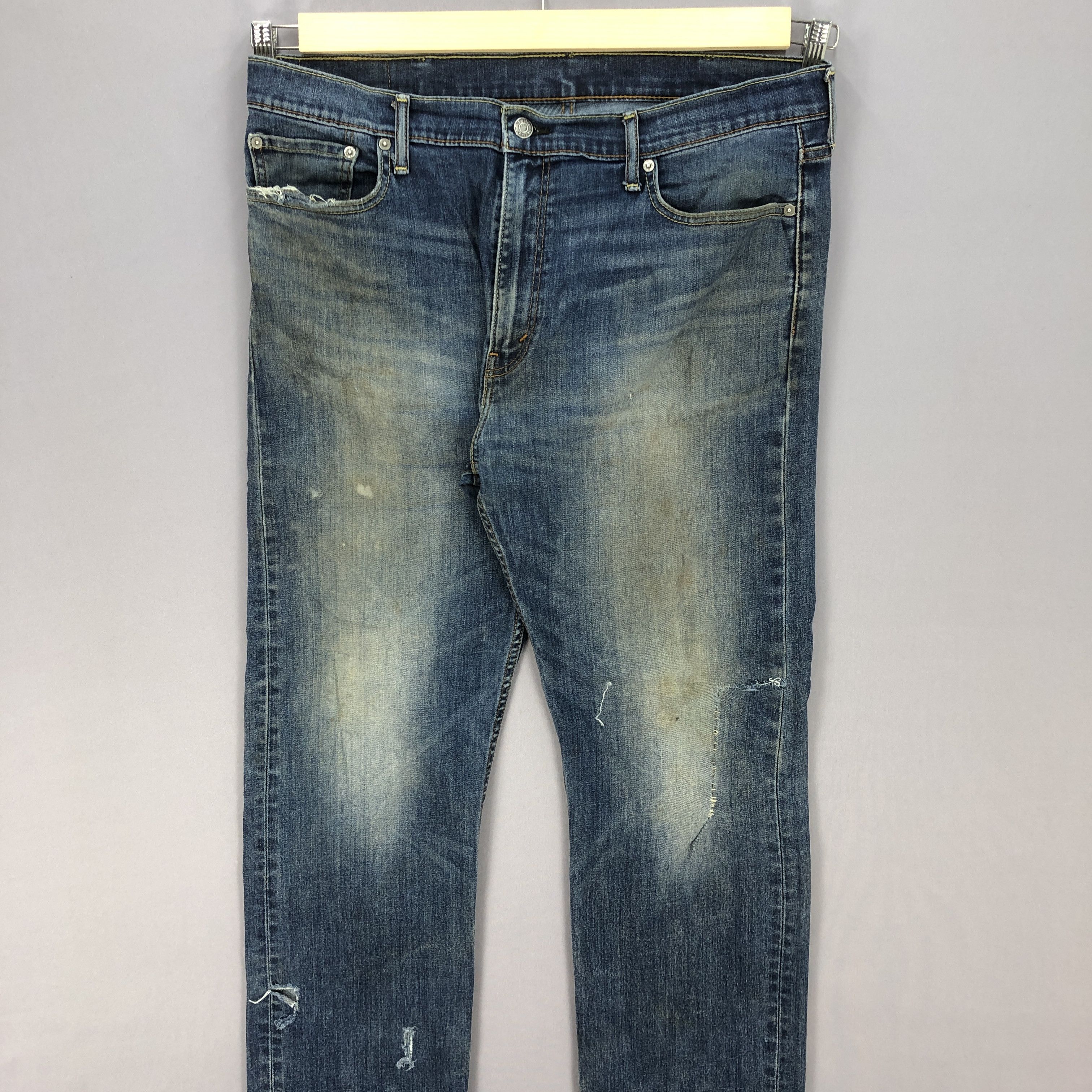 Levi's Vintage Levis Distressed Jeans Levi's Ripped Denim Pants Size US 38 / EU 54 - 3 Thumbnail