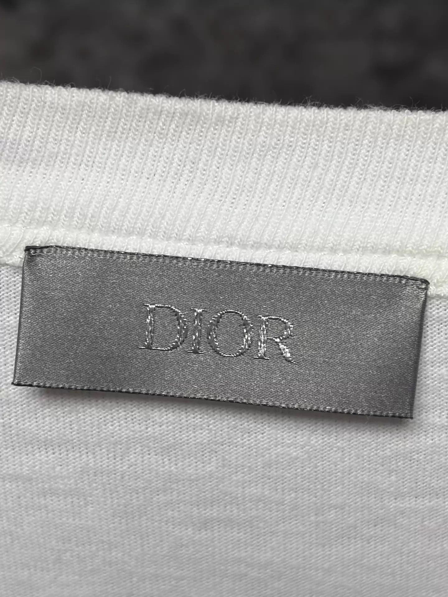 Dior Dior Rainbow Logo White Relaxed Tee XXL Size US XXL / EU 58 / 5 - 3 Thumbnail