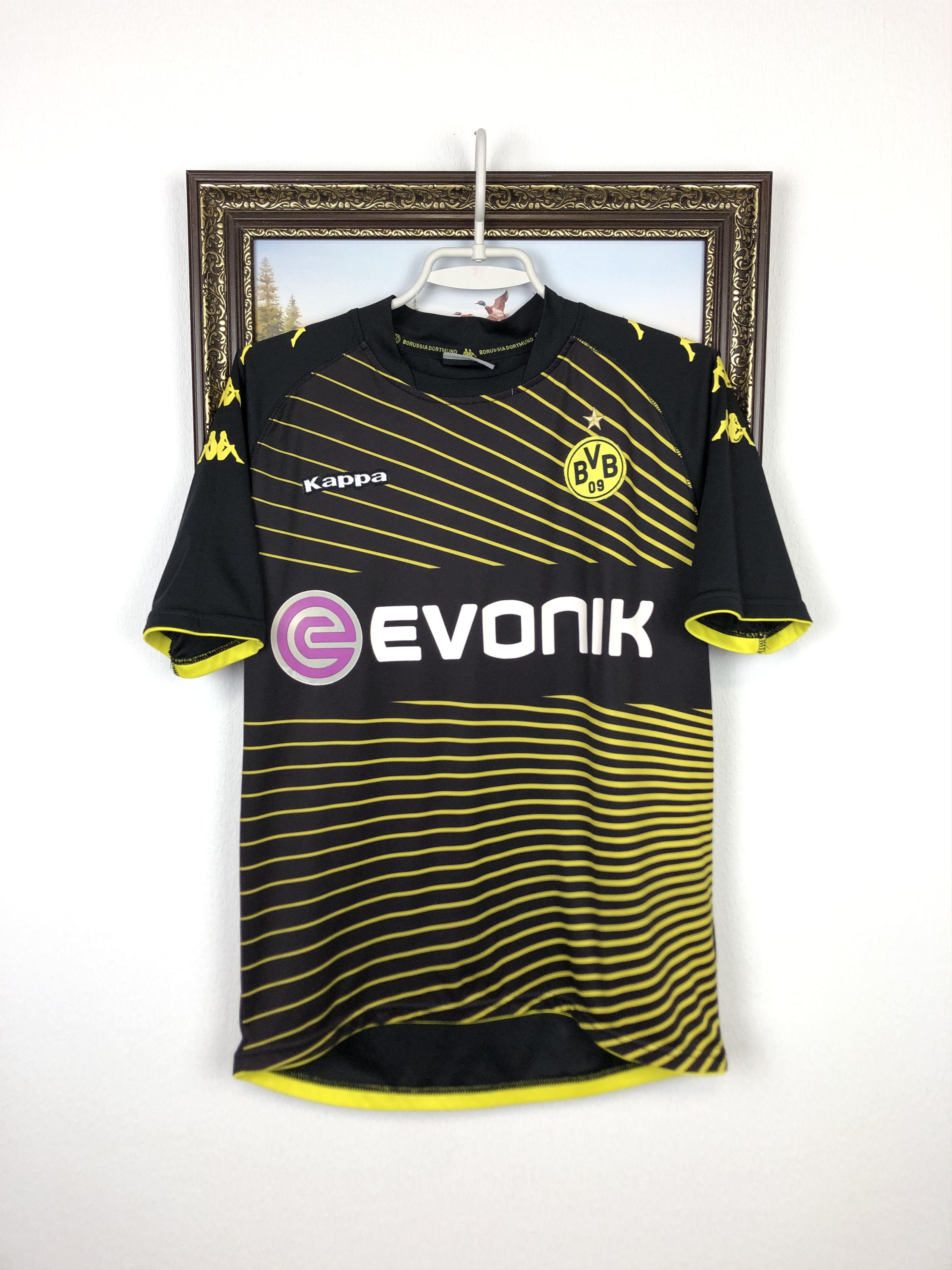 Kappa Borussia Dortmund football shirt 2009 Soccer Kappa Tee Size US XS / EU 42 / 0 - 1 Thumbnail