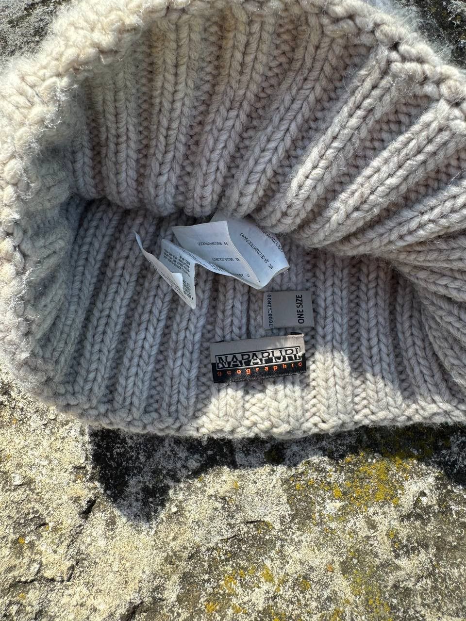Napapijri Napapijri Hat Beania Big Logo Wool Size ONE SIZE - 2 Thumbnail
