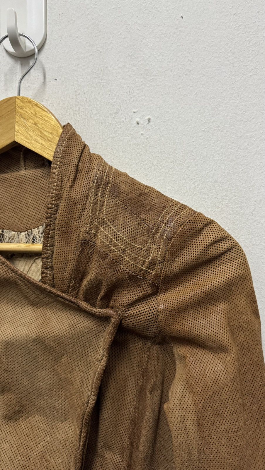 Giorgio Brato × Vintage Giorgio Brato leather jacket Size S / US 4 / IT 40 - 3 Thumbnail