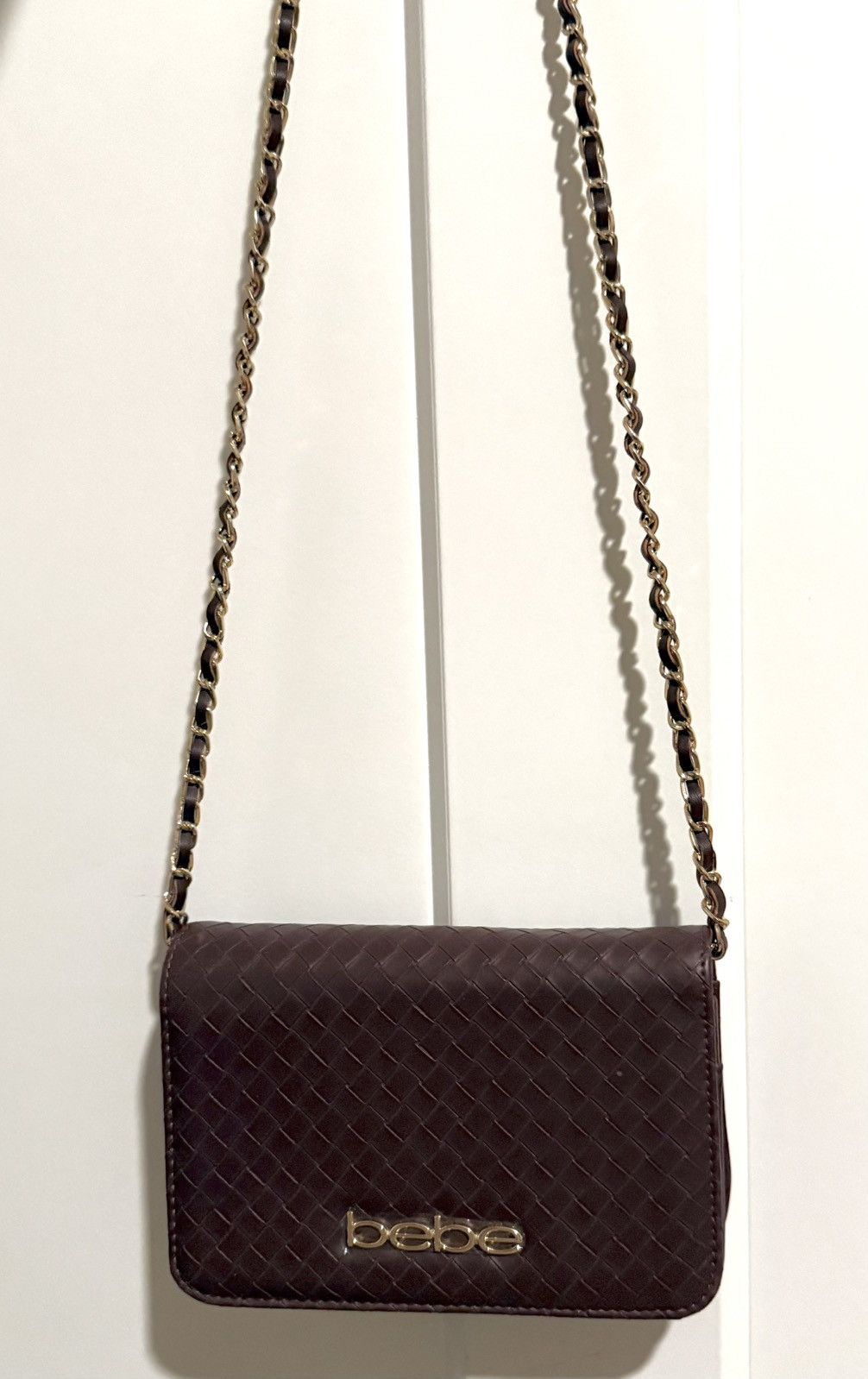 Bebe Bebe Otto Brown Crossbody Bag Logo Accent Original Packaging Size ONE SIZE - 5 Thumbnail