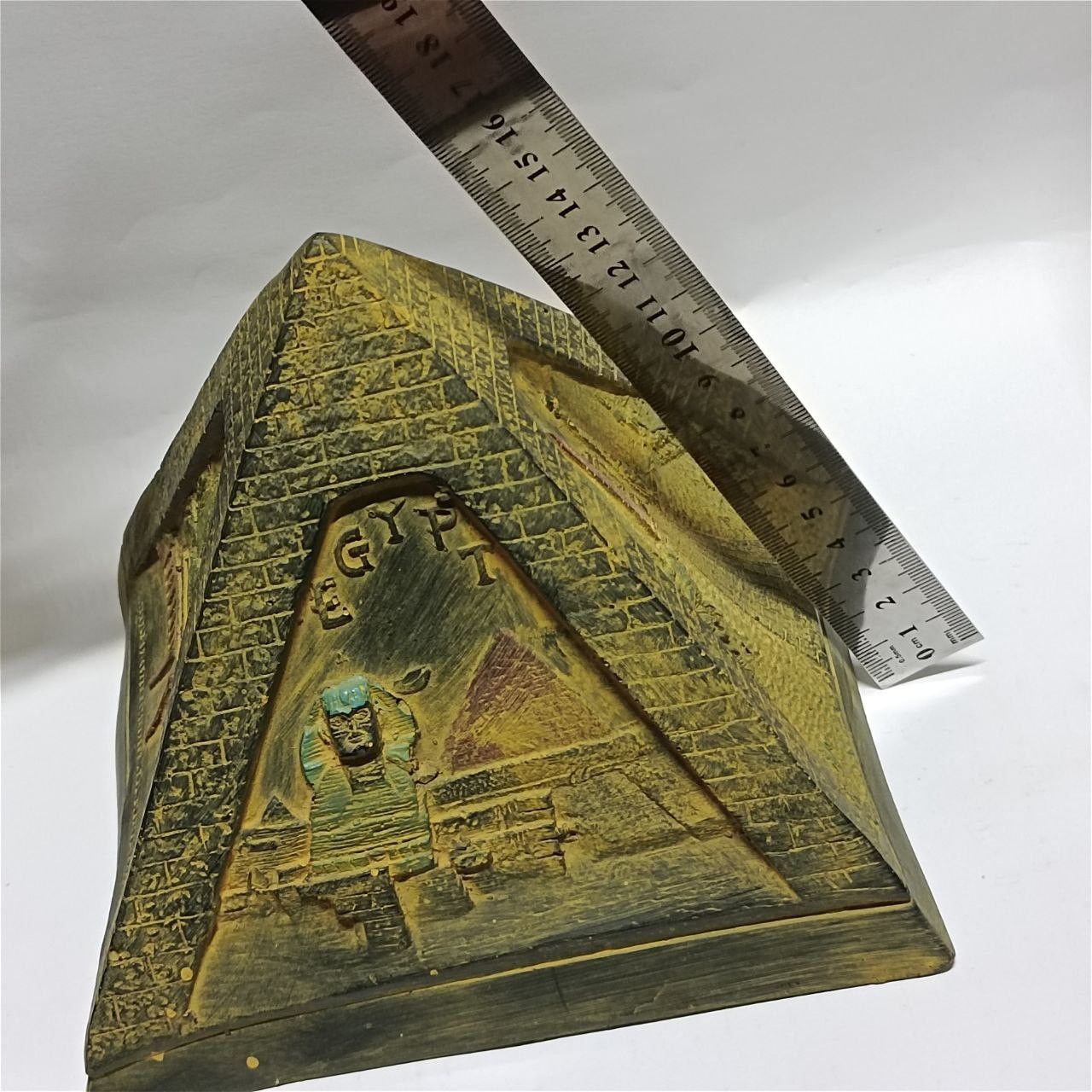 Other Ancient Egyptian pyramid statue with Sphinx and symbols Size ONE SIZE - 7 Thumbnail