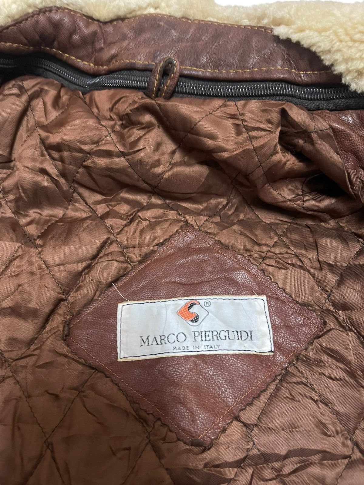 Other MARCO PIERGUIDI LEATHER RACING JACKET Size US S / EU 44-46 / 1 - 4 Thumbnail