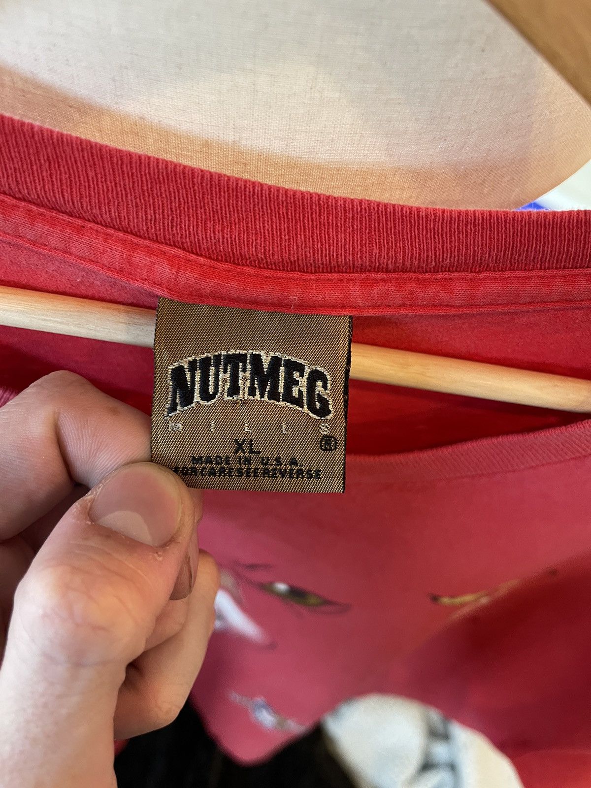 Nutmeg Vintage 90s Nutmeg Mills Florida Panthers T-shirt Size US XL / EU 56 / 4 - 4 Thumbnail