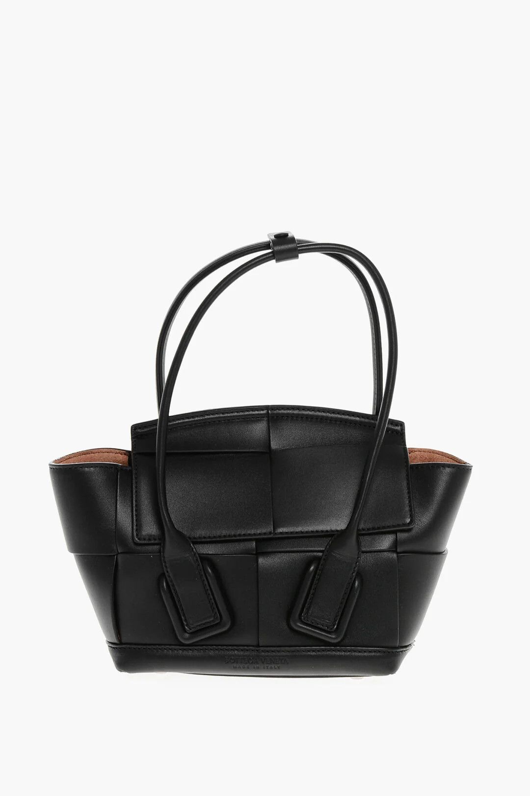 Bottega Veneta og1mm0426 Size: OS / Leather Top-Handle Bag in Black Size ONE SIZE - 1 Thumbnail