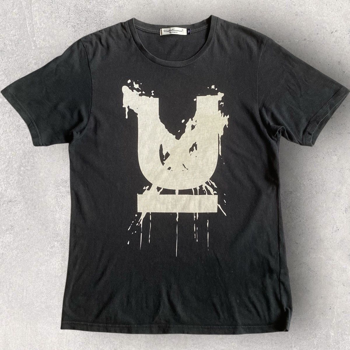 Undercover SS08 U Splash Logo T Shirt Size US M / EU 48-50 / 2 - 1 Thumbnail