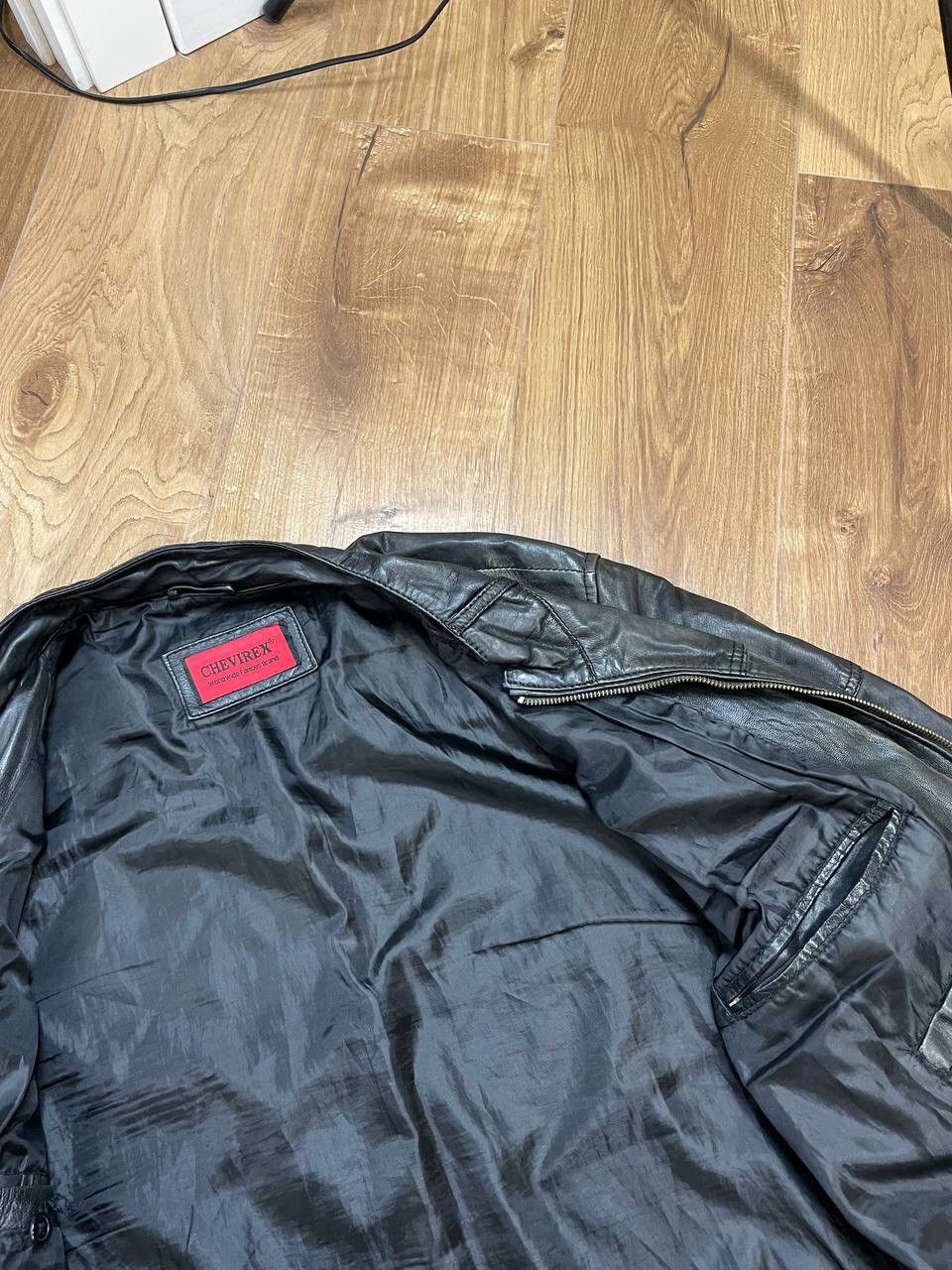 Genuine Leather Vintage Genuine Leather Aviator Leather Jacket Garment Dyed Size US L / EU 52-54 / 3 - 11 Thumbnail