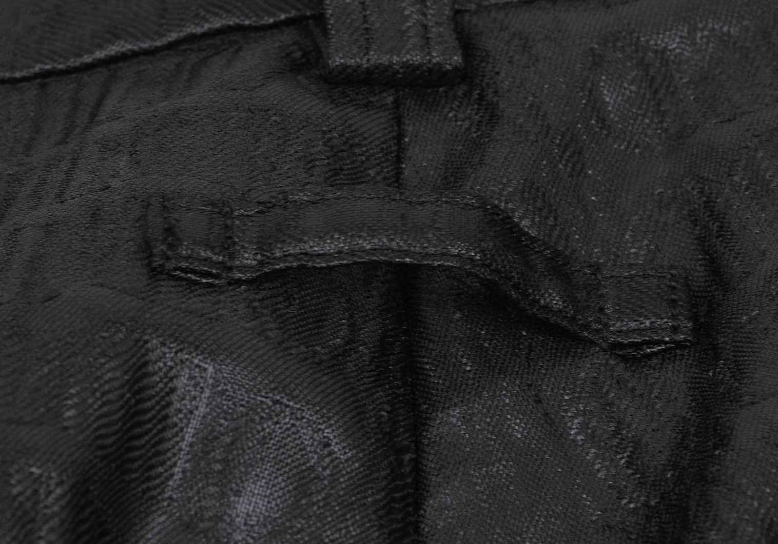 Jean Paul Gaultier Crocodile Pattern Design Pants in Black, Size 48 Size US 32 / EU 48 - 13 Thumbnail