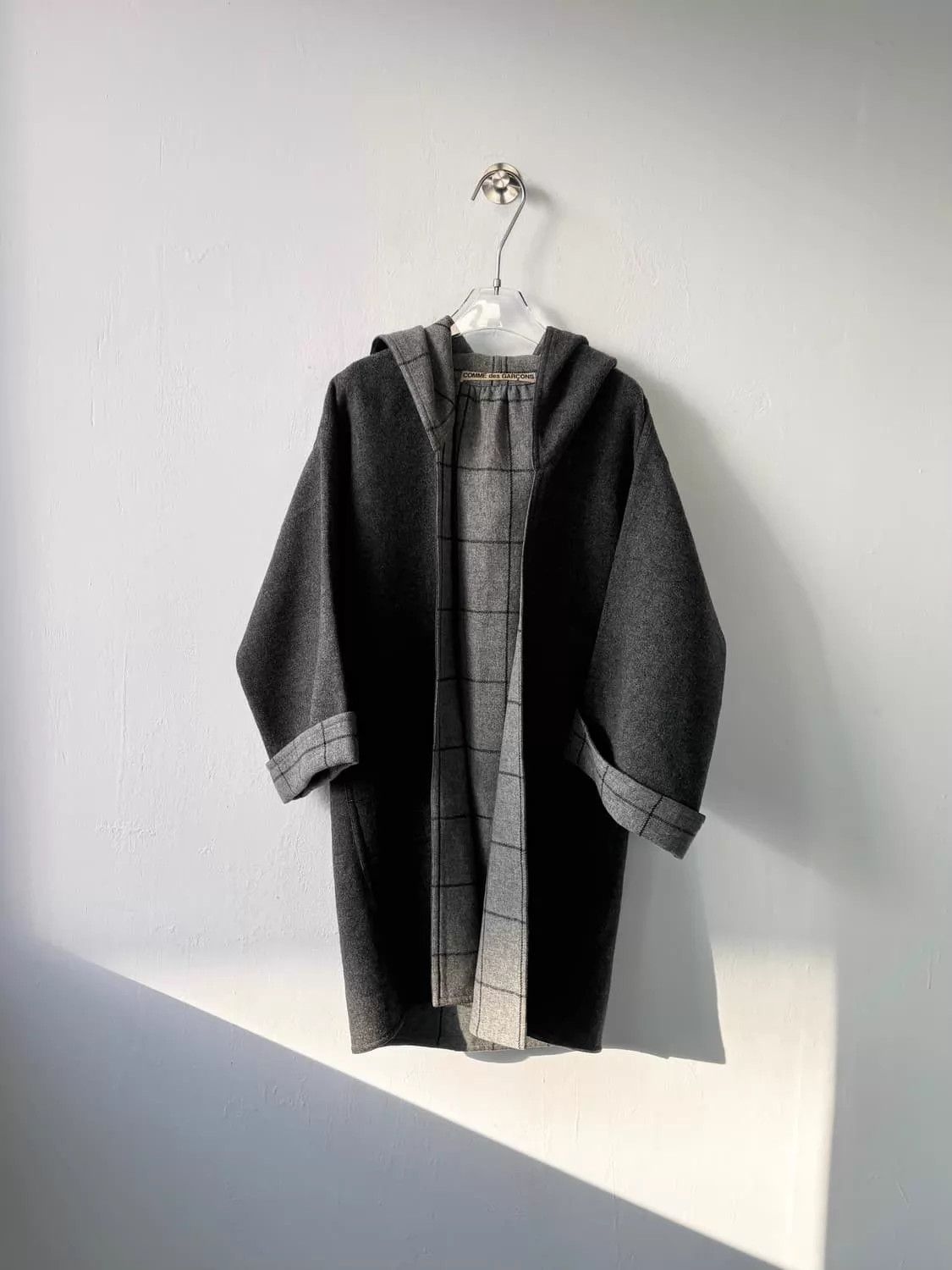 Comme des Garcons CDG 80s Vintage Archive Wool Overcoat Unisex Size ONE SIZE - 1 Thumbnail