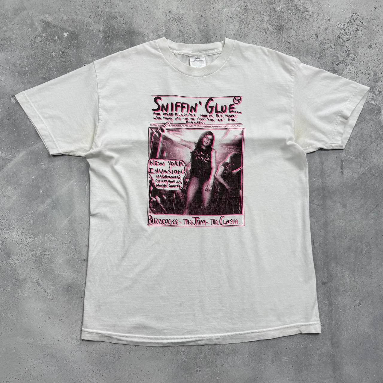 Band Tees Vintage Sniffin Glue Punk Fanzine Cherry Vanilla T Shirt Size US L / EU 52-54 / 3 - 1 Thumbnail
