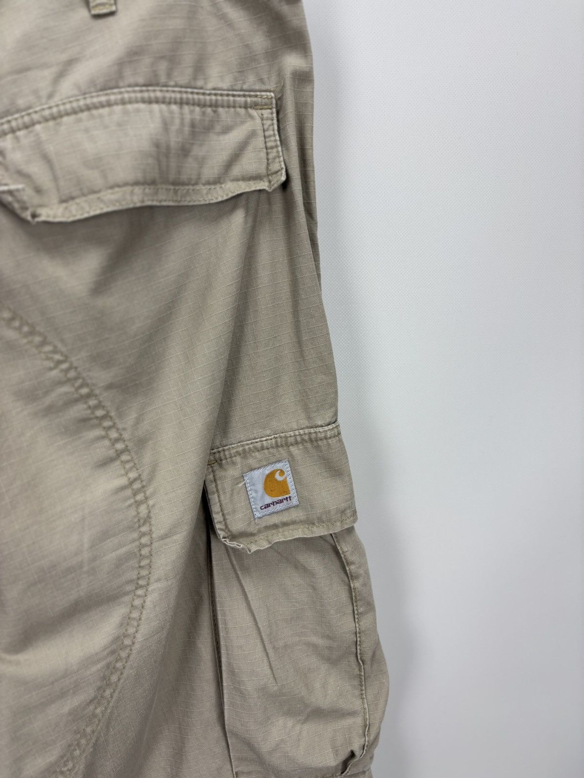 Carhartt Mens cargo pants Carhartt Size 34x36 Color Brown Size US 34 / EU 50 - 8 Thumbnail