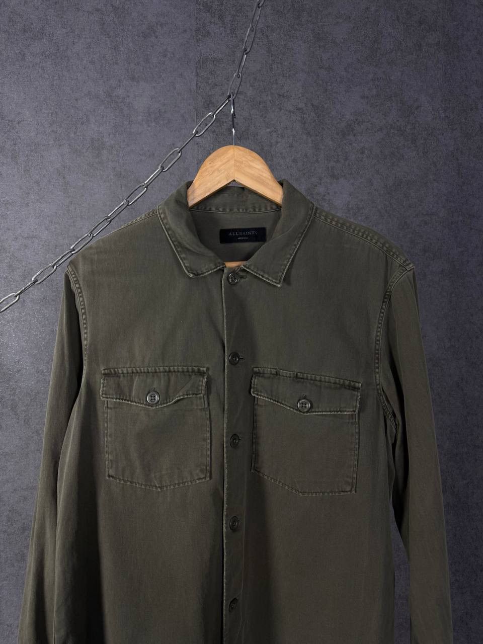Allsaints Allsaints designer military shirt Size US M / EU 48-50 / 2 - 4 Thumbnail