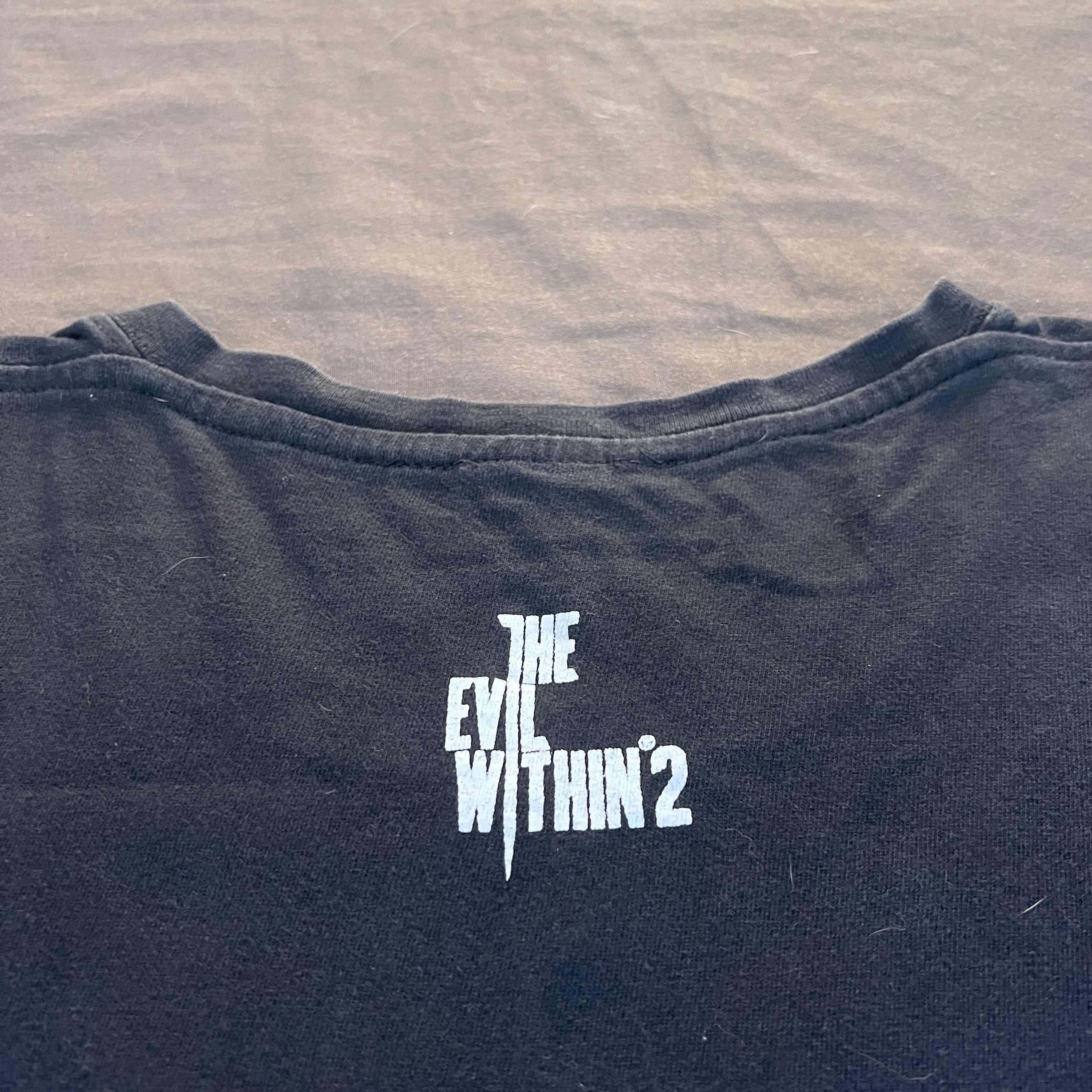 Microsoft × Playstation The Evil Within 2 Video game Promo Tee Survival horror Size US L / EU 52-54 / 3 - 6 Thumbnail