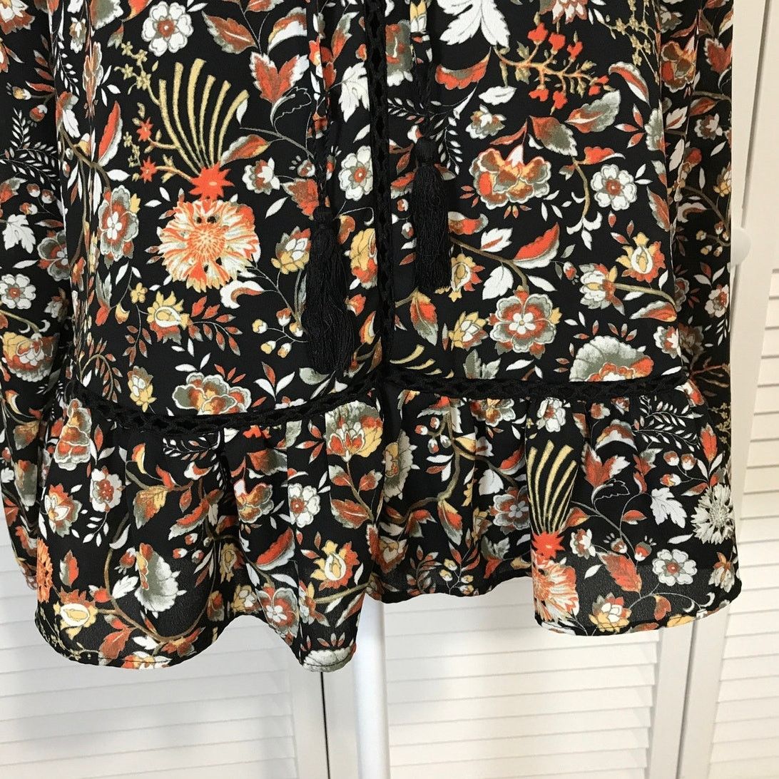 Other a.n.a. A New Approach Boho Floral Embroidered Blouse PL Size L / US 10 / IT 46 - 5 Thumbnail