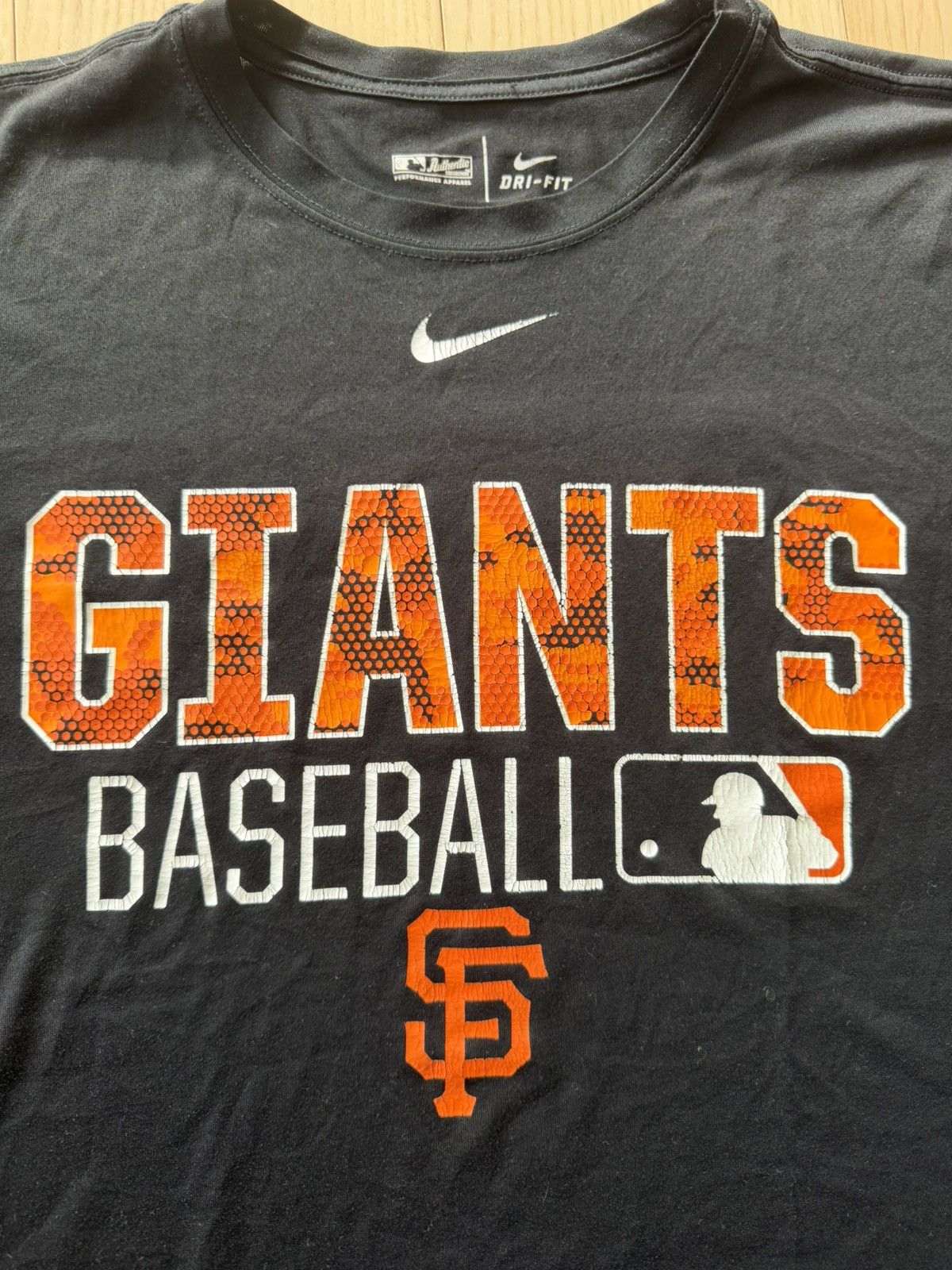 Nike Nike San Francisco Giants MLB Dri-Fit Tee Black Size US L / EU 52-54 / 3 - 2 Thumbnail