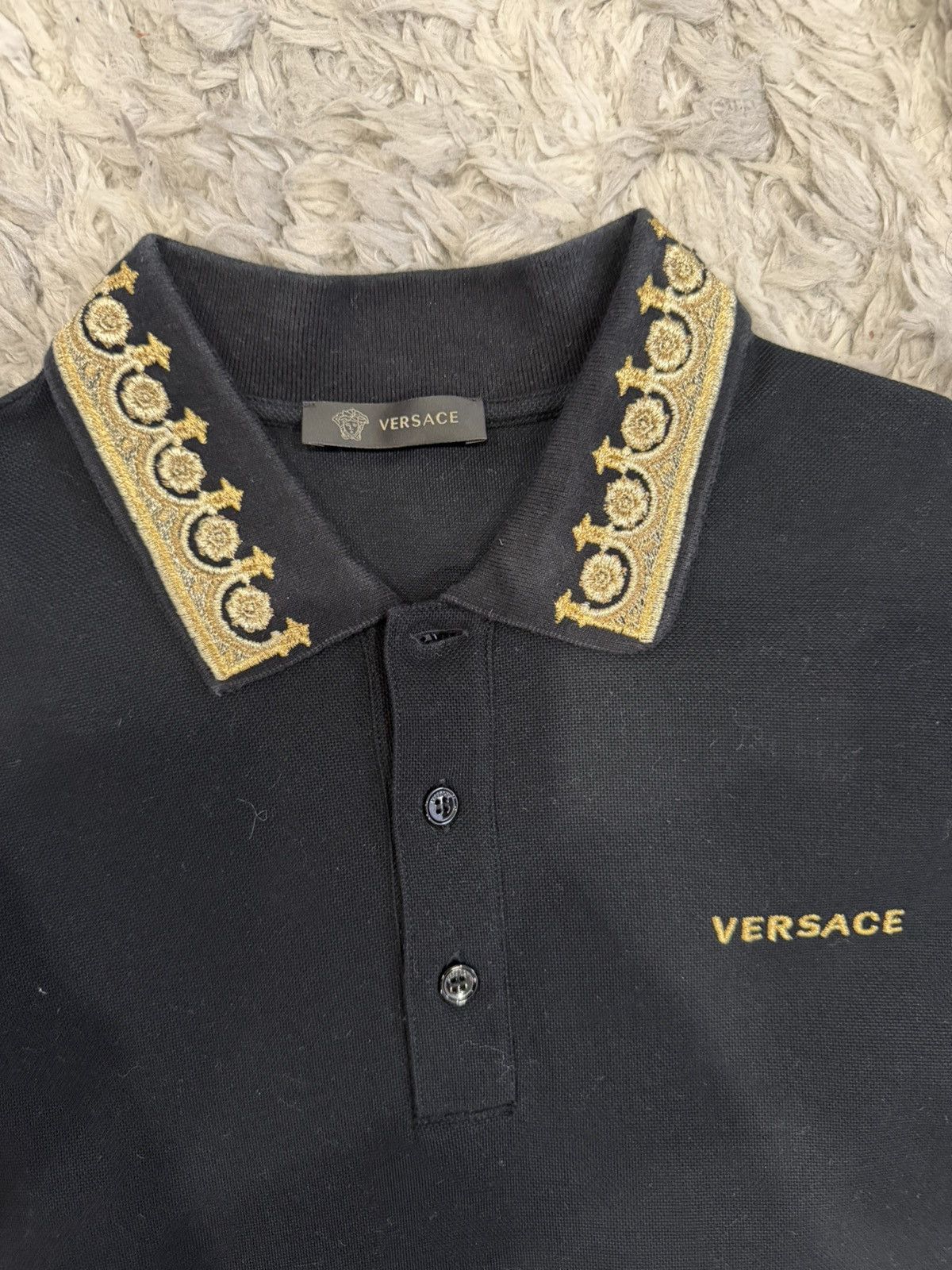 Versace Versace Polo Shirt Men Small Size US S / EU 44-46 / 1 - 2 Thumbnail