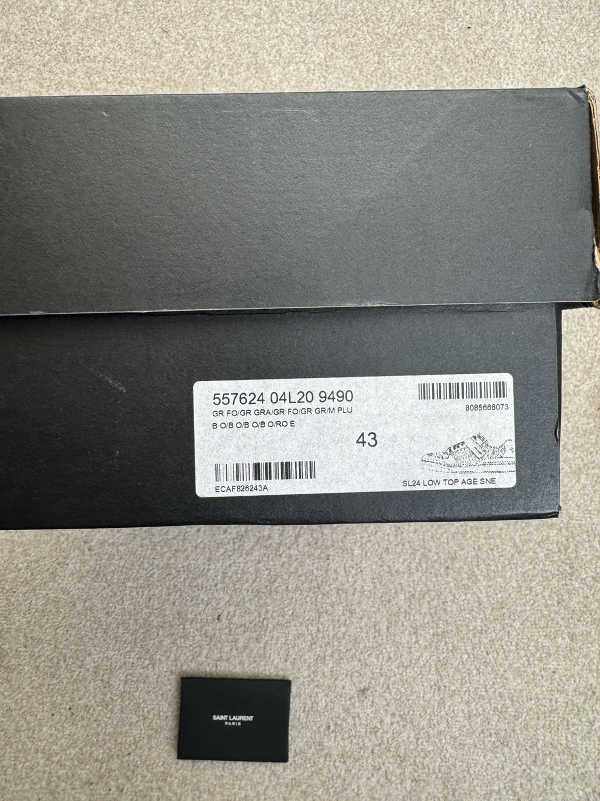 Saint Laurent Paris Saint Laurent SL/24 Size US 10 / EU 43 - 7 Thumbnail