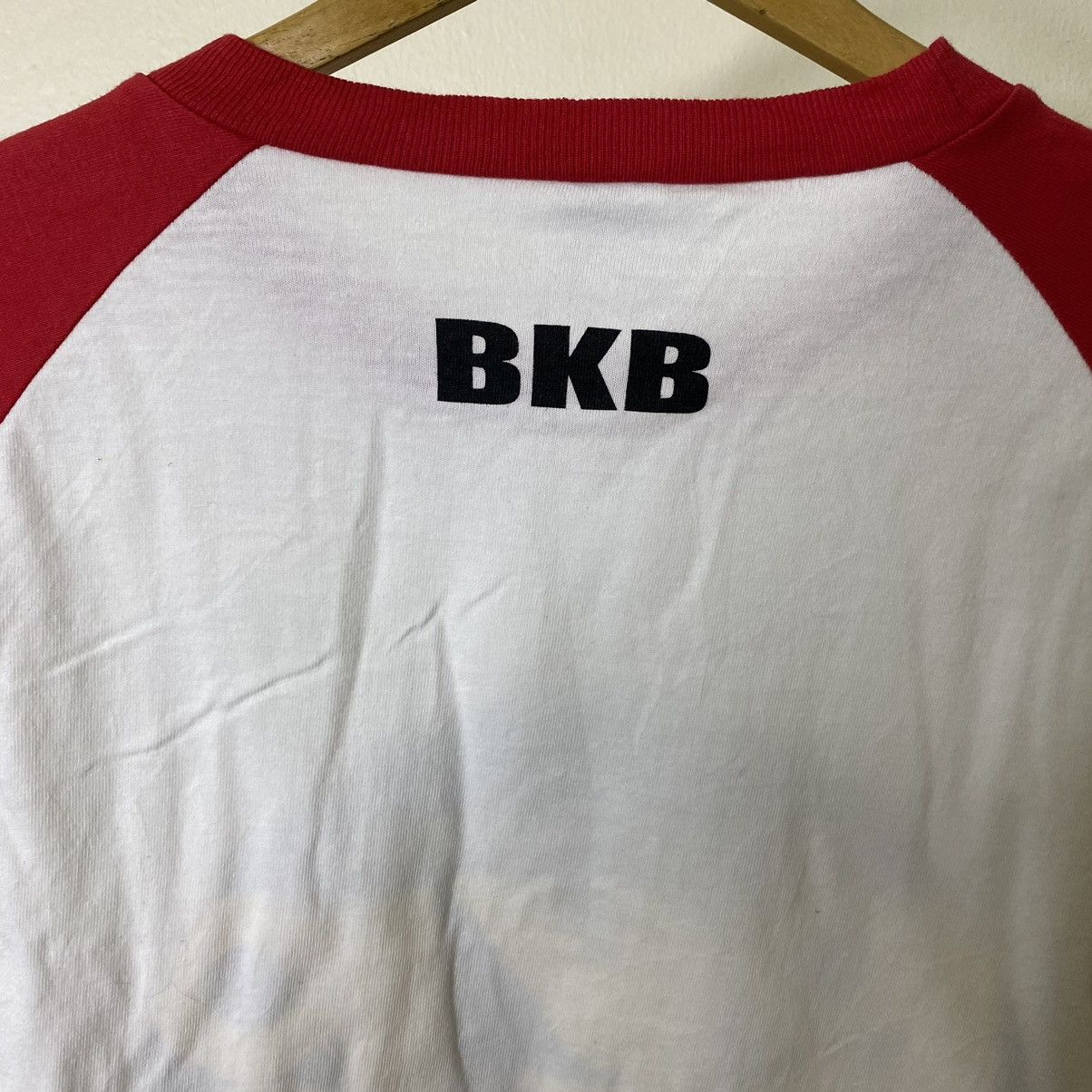 Japanese Brand × Vintage BKB Bike Kawasaki Bike Motorcycle Promo Raglan T Shirt Size US S / EU 44-46 / 1 - 5 Thumbnail