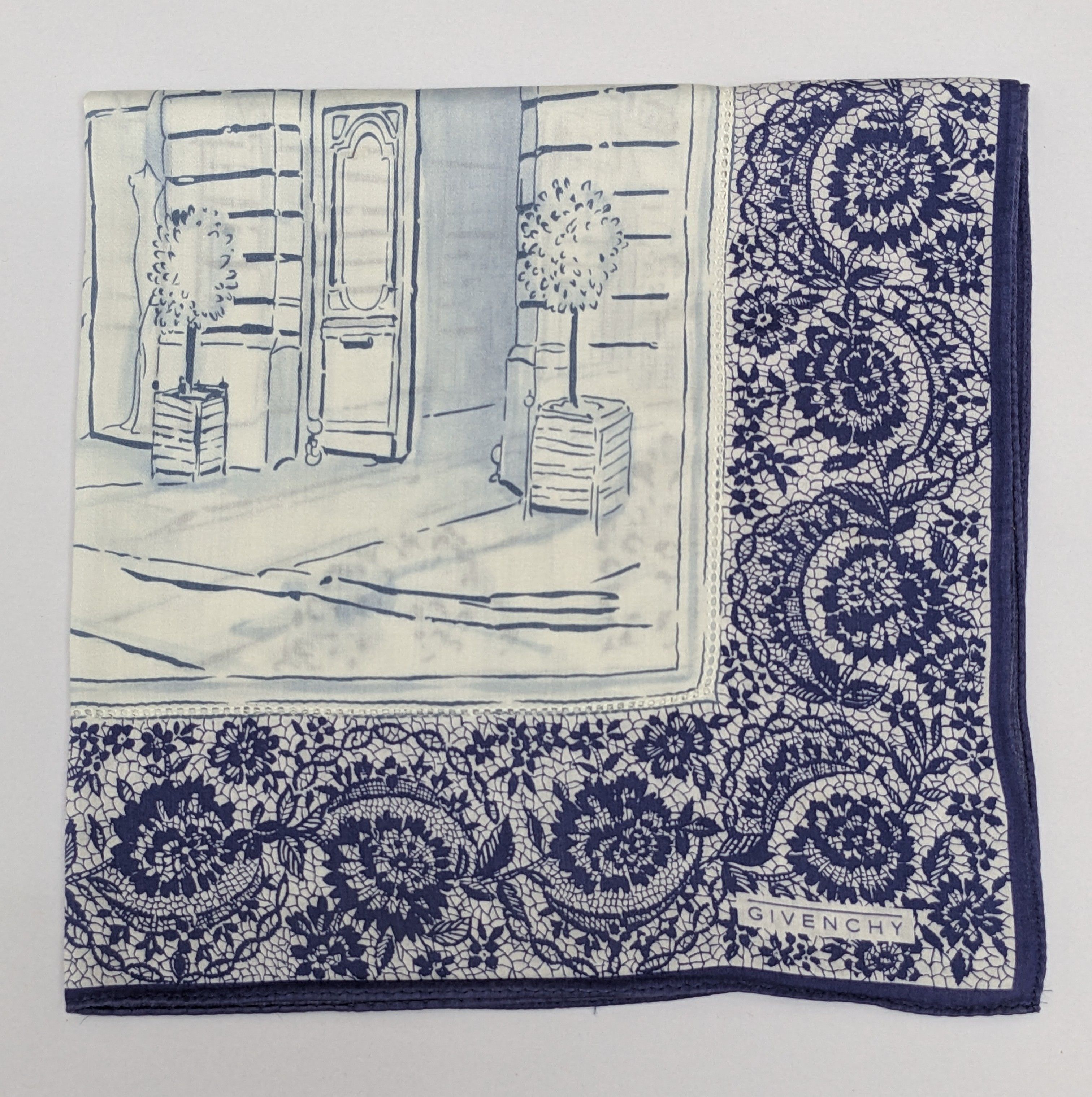 Givenchy GIVENCHY Paris Avenue George V Boutique Store Facade Lace Size ONE SIZE - 1 Thumbnail