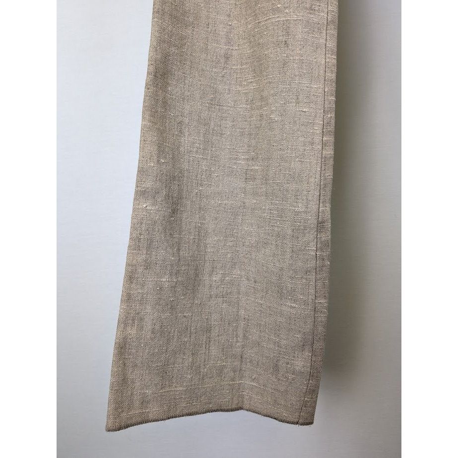 Bottega Veneta o1rshd1 Pants Light Irish Linen/Soft Jersey in Canvas/Nero Size US 30 / EU 46 - 5 Thumbnail