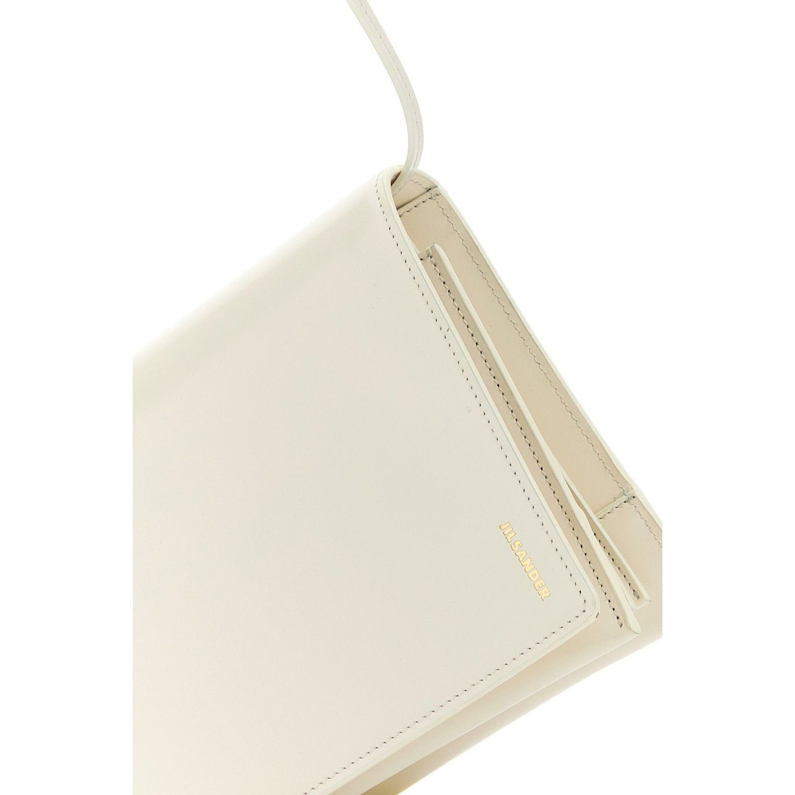 Jil Sander JIL SANDER File Medium White Shoulder Bag New & Authentic Size ONE SIZE - 4 Thumbnail
