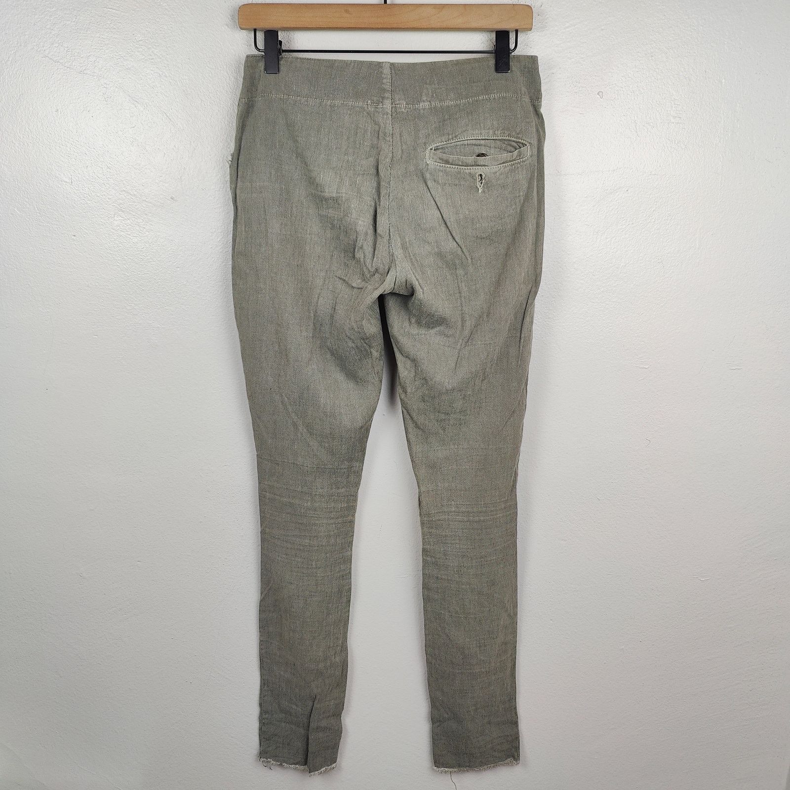 James Perse Standard James Perse Cotton Linen Pants Womens Small 1 Size 28" / US 6 / IT 42 - 7 Thumbnail