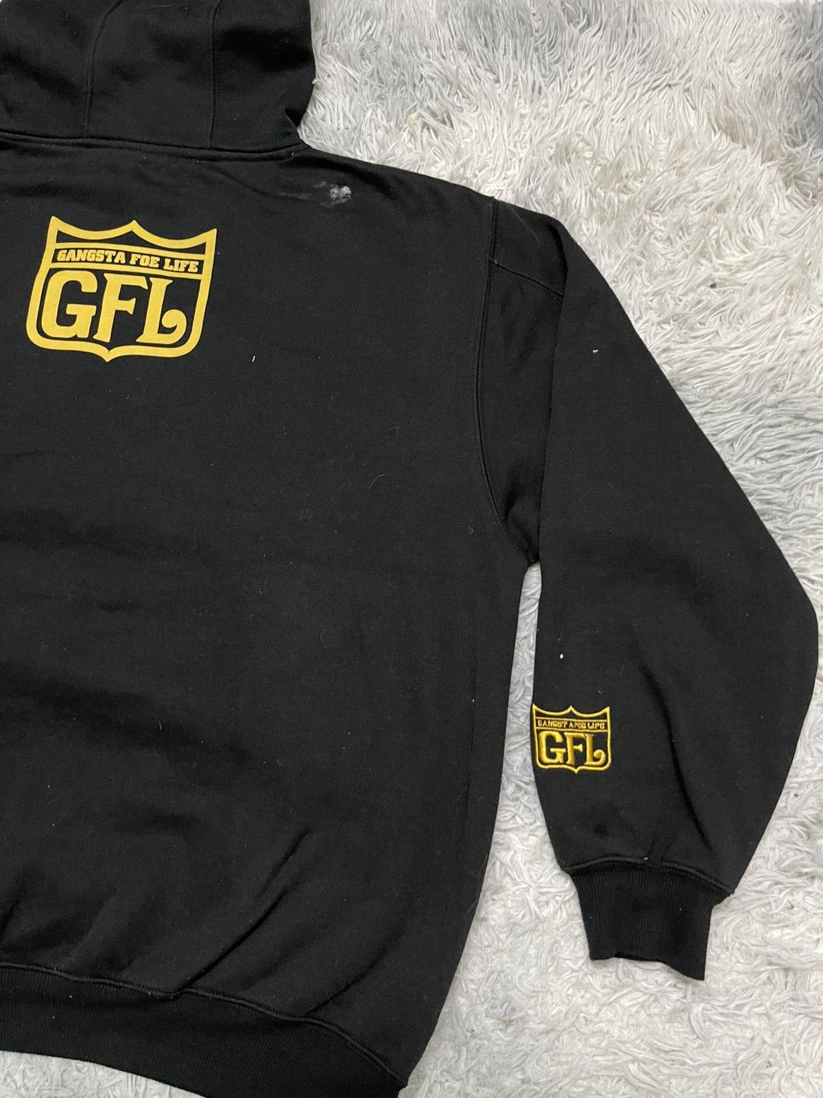 Rap Tees 2000s GANGSTA FOE LIFE SNOOP DOG STYLE CREWNECK Size US XL / EU 56 / 4 - 11 Thumbnail