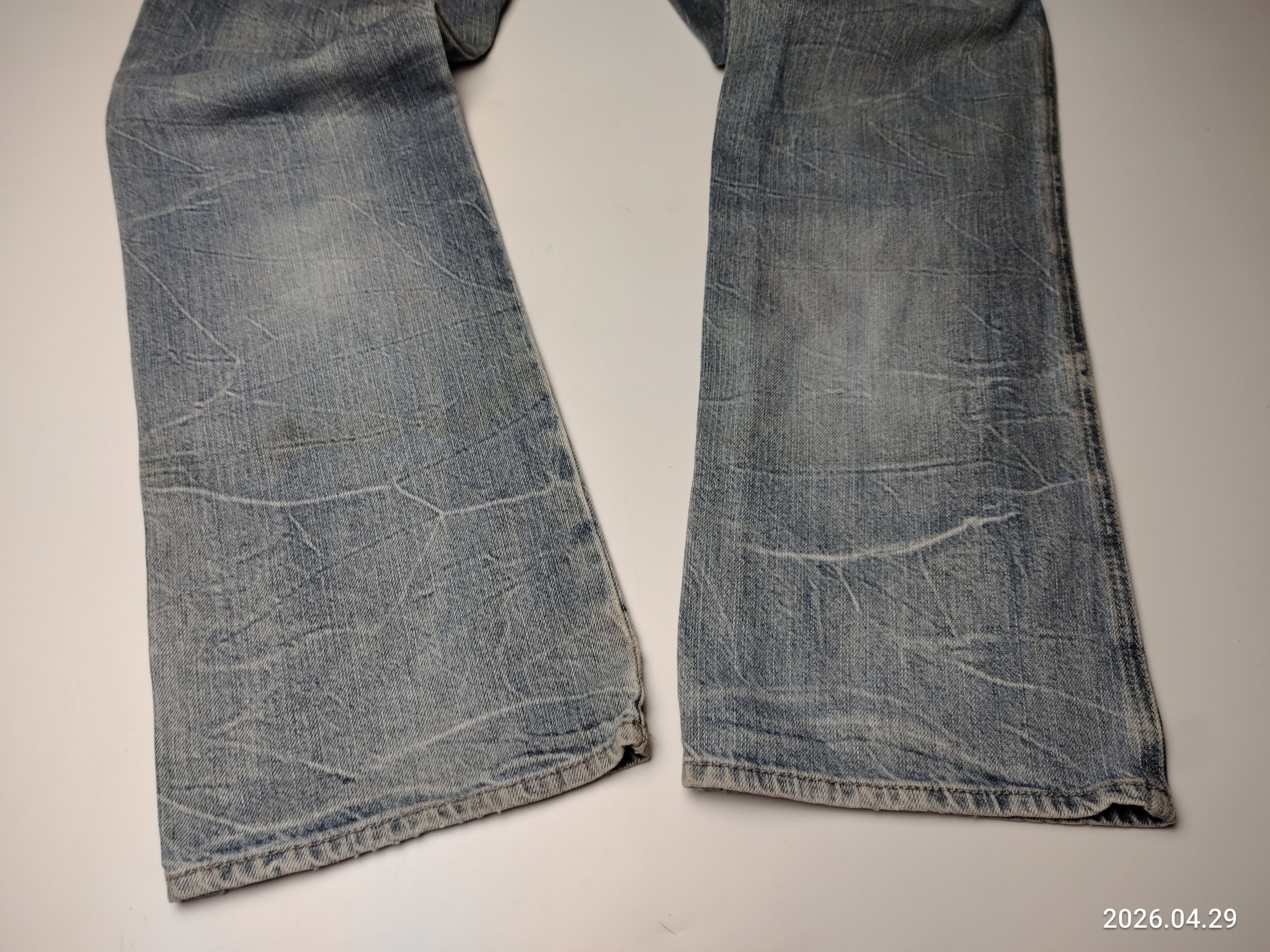 Japanese Brand Vintage Japanese Root Three denim pants Size US 30 / EU 46 - 13 Thumbnail