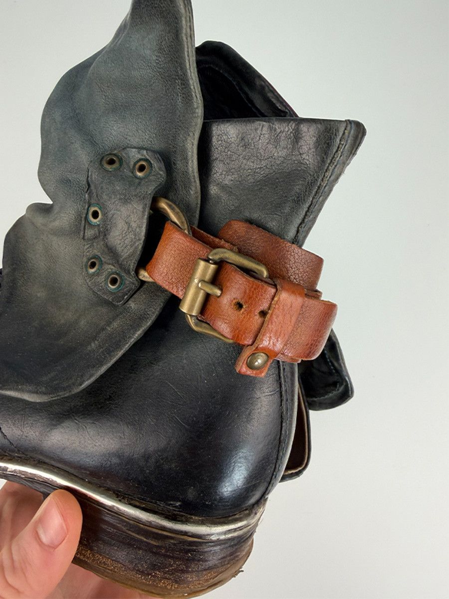 A.S.98 Airstep A.S.98 high-top boots with buckles and studs Size US 7 / IT 37 - 6 Thumbnail