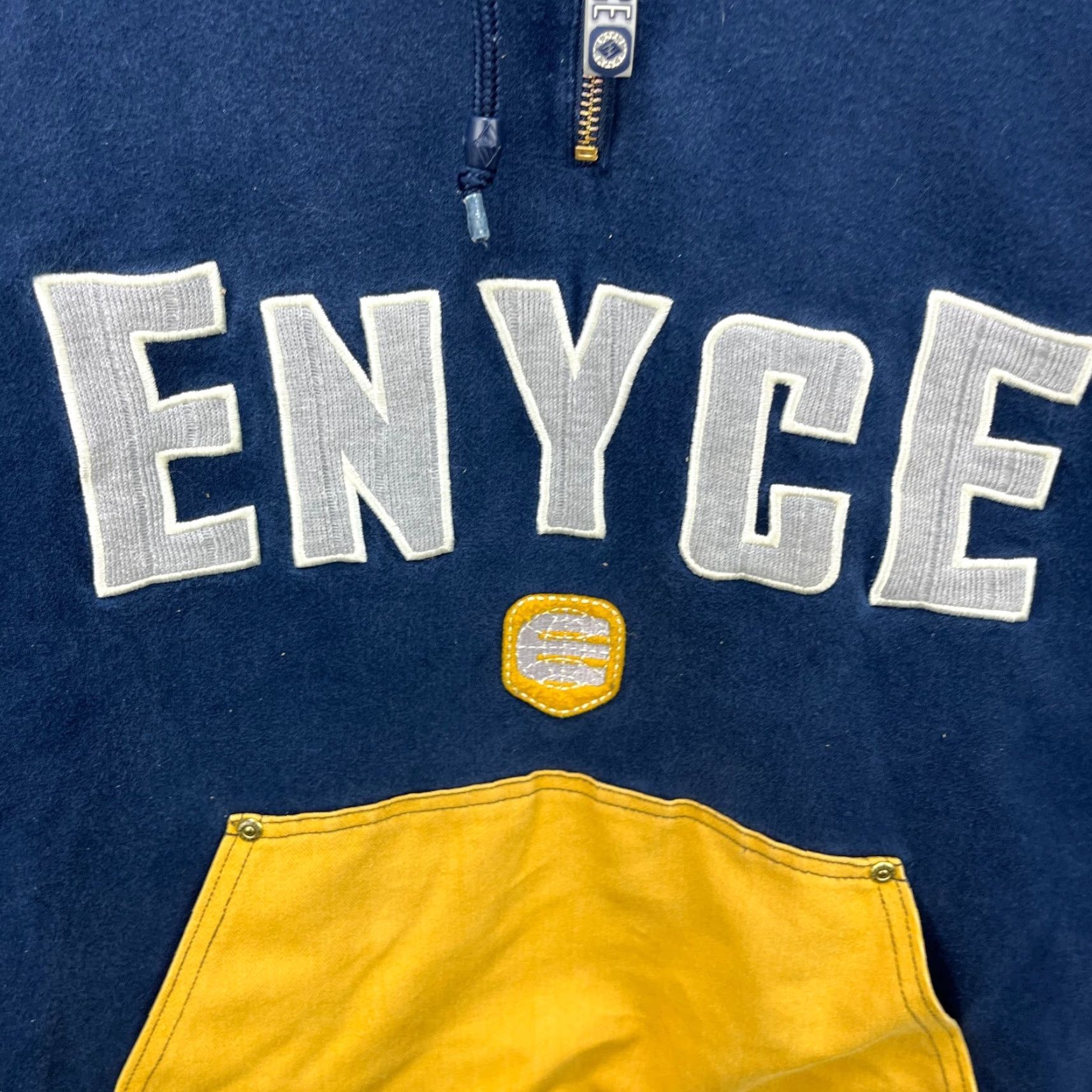 Enyce VINTAGE Enyce Hoodie Baggy 3XL Hip Hop Sean John Mens Blue Pullover Size US XXL / EU 58 / 5 - 3 Thumbnail