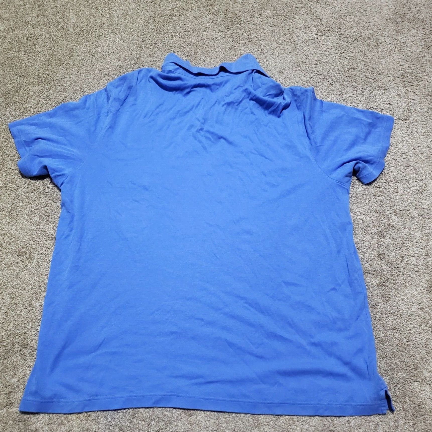 Izod VINTAGE IZOD Polo Shirt Men Adult Short Sleeve Blue 2XL Casual Sports Size US XXL / EU 58 / 5 - 7 Thumbnail