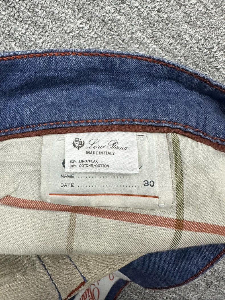Loro Piana Loro Piana Slim Straight Denim Jeans- Size US 30 / EU 46 - 4 Thumbnail