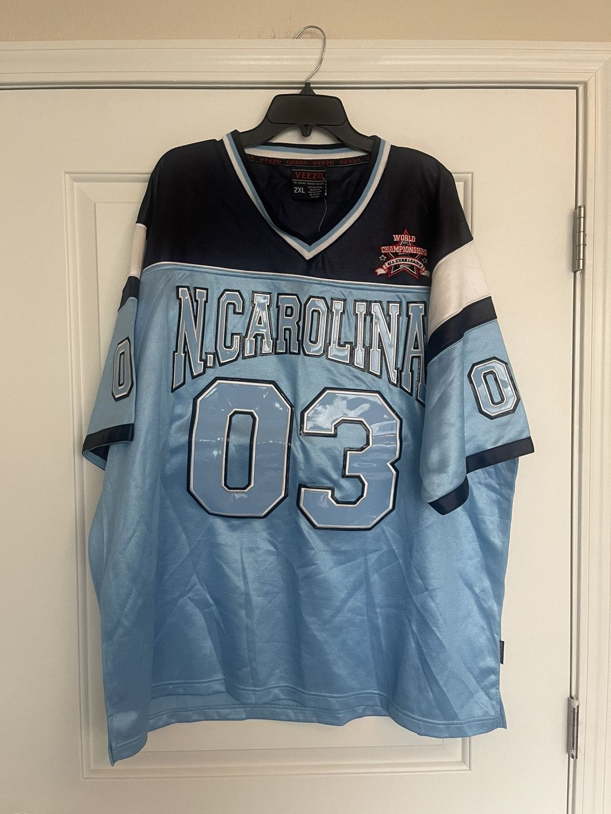 Vintage VTG Veezo Shirt Men's 2XL N. Carolina 03 All Star Size US XXL / EU 58 / 5 - 1 Thumbnail