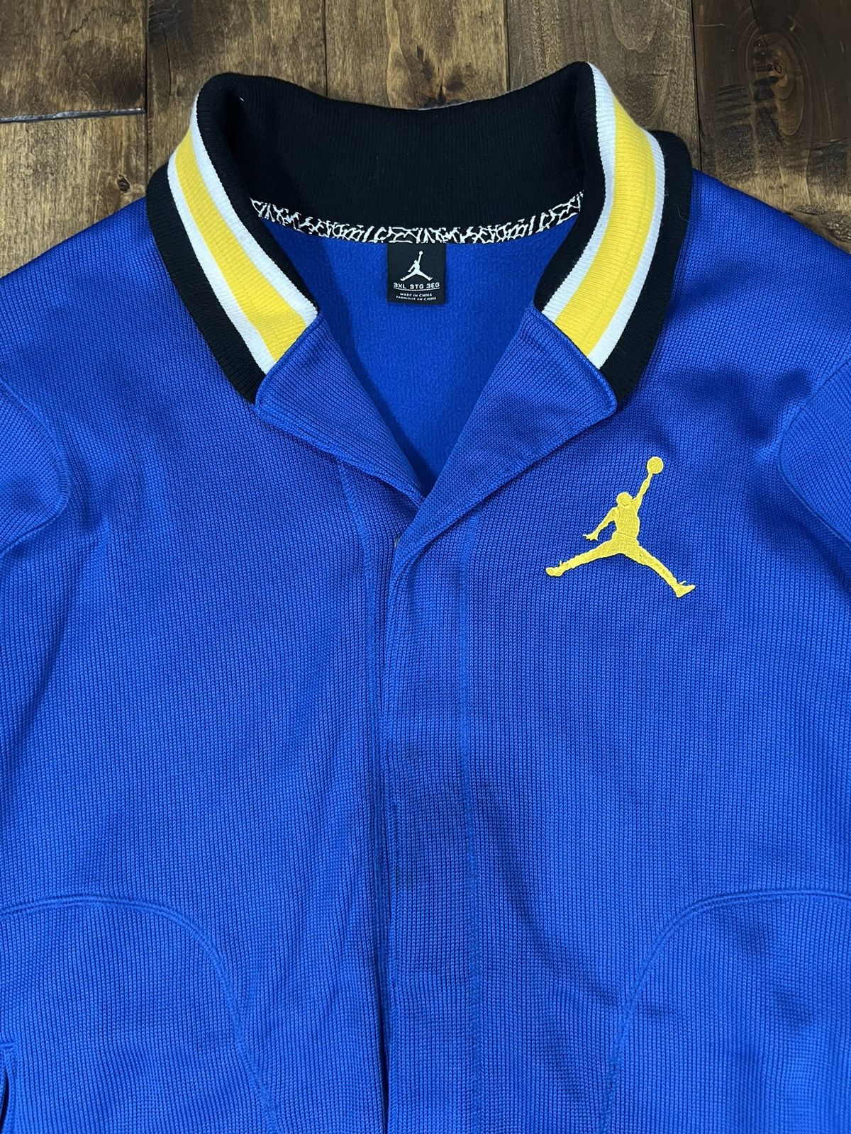 Jordan Brand × Vintage Vintage Jordan Cardigan Sweater Size US XXL / EU 58 / 5 - 7 Thumbnail
