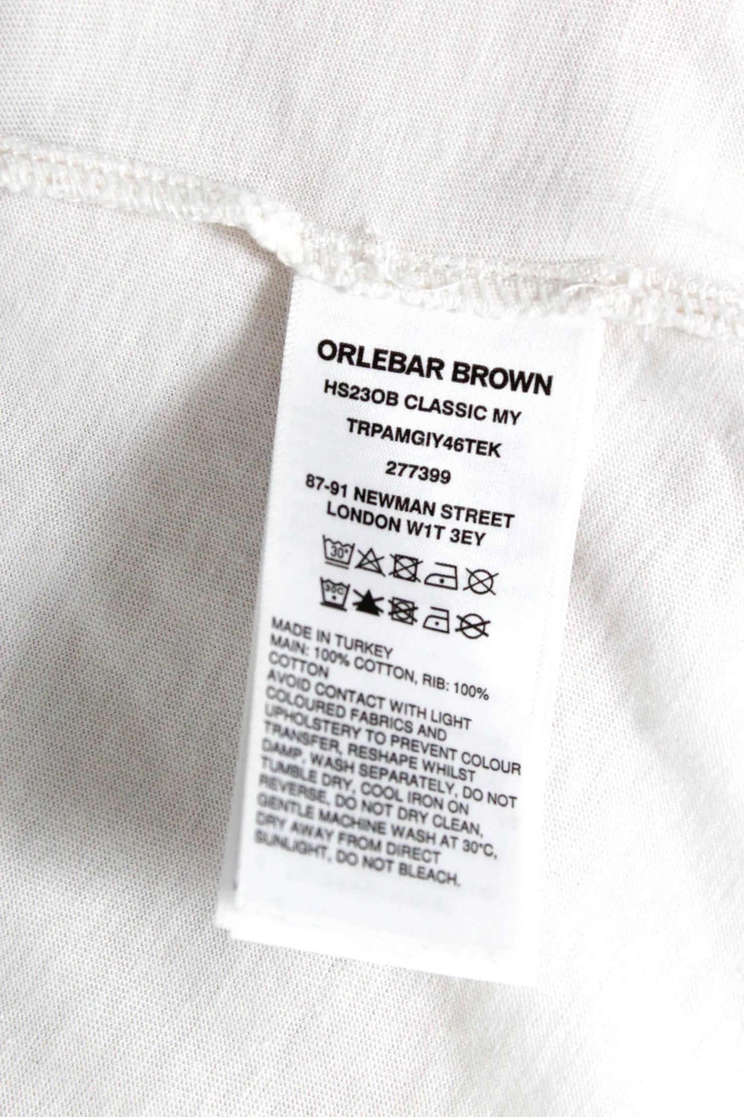 Orlebar Brown Orlebar Brown MY OB Logo Graphic Tee T-shirt Size US L / EU 52-54 / 3 - 6 Thumbnail