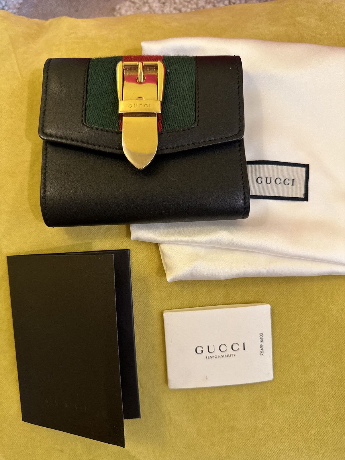 Gucci Gucci Ophidia Compact wallet tri-fold Size ONE SIZE - 1 Thumbnail