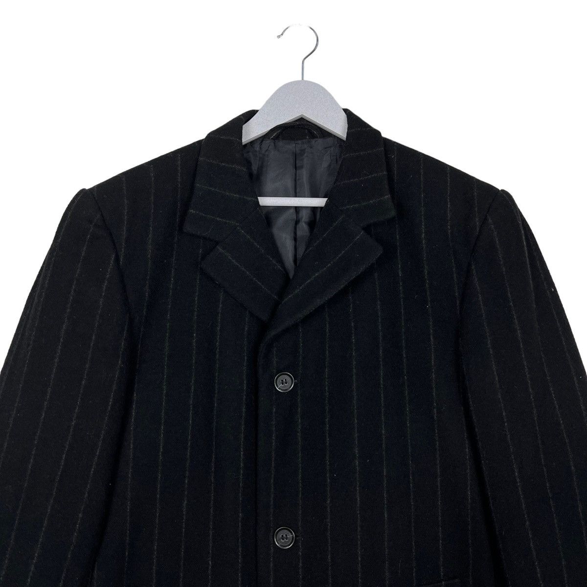 🔥 S.OLIVER MEN WOOL STRIPE COAT MADE IN UKRAINE