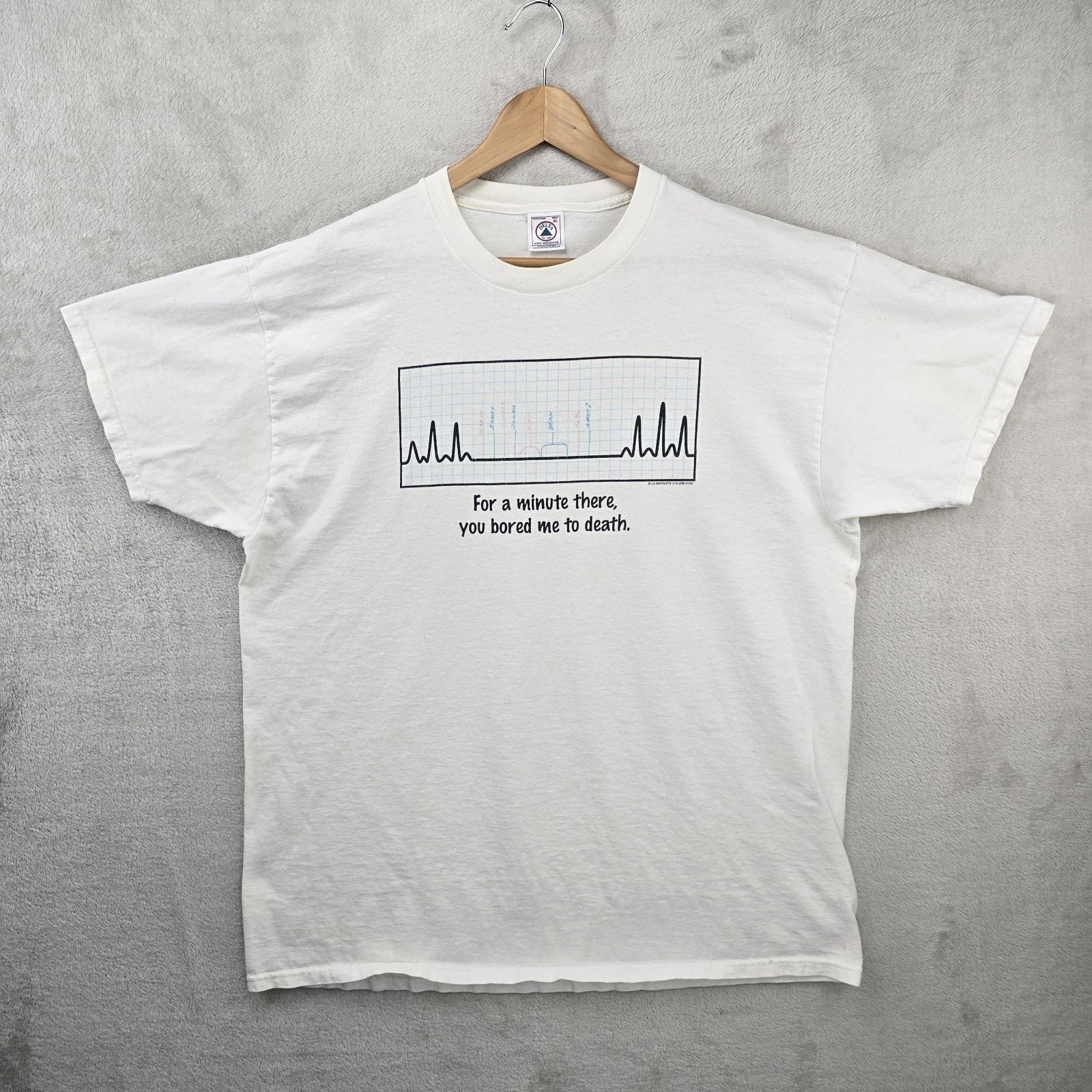 Delta Vintage For a Minute There You Bored Me to Death Shirt XL Size US XL / EU 56 / 4 - 2 Thumbnail