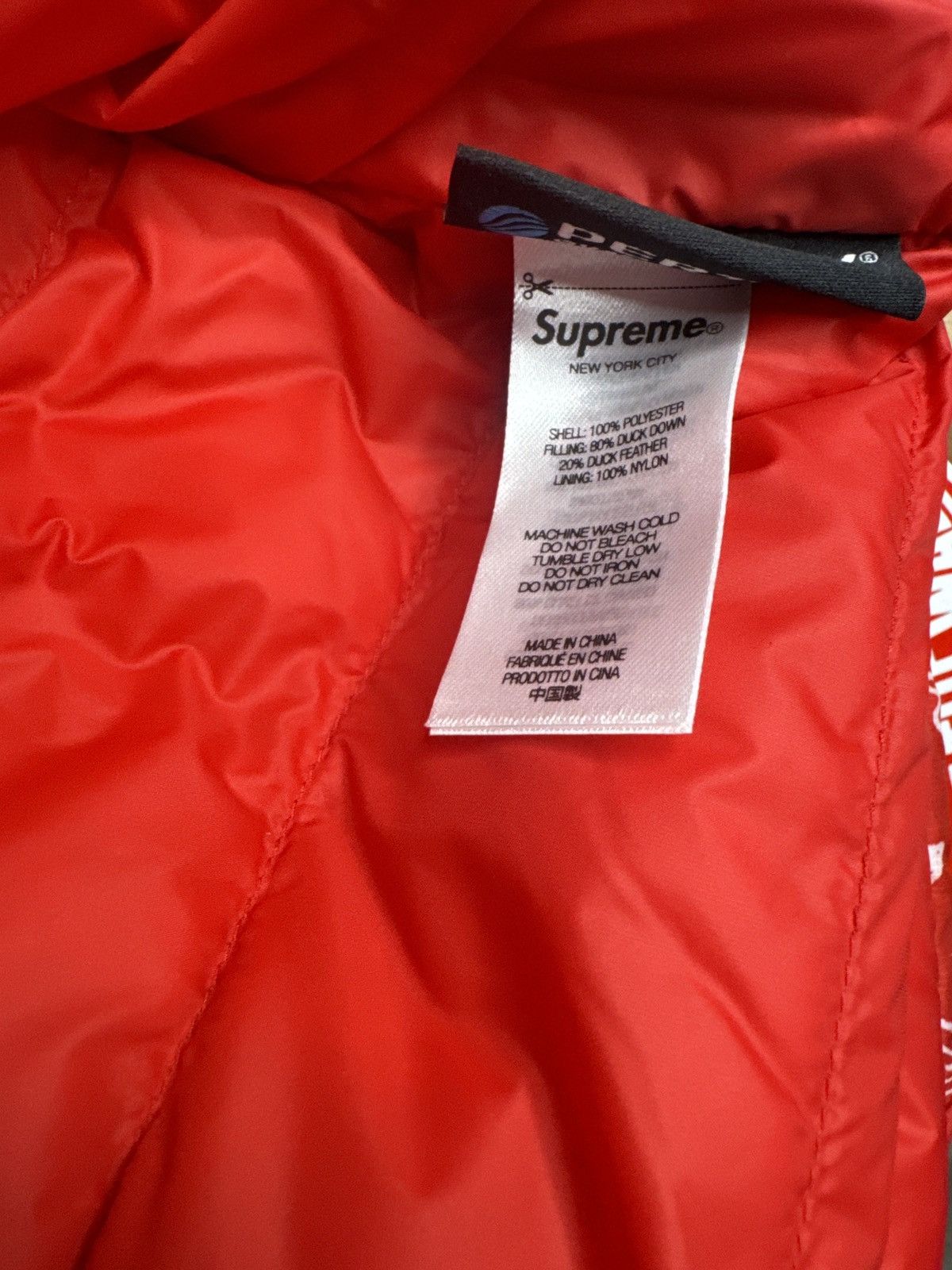 Supreme Supreme Micro Down Half Zip Hooded Pullover Size US L / EU 52-54 / 3 - 2 Thumbnail