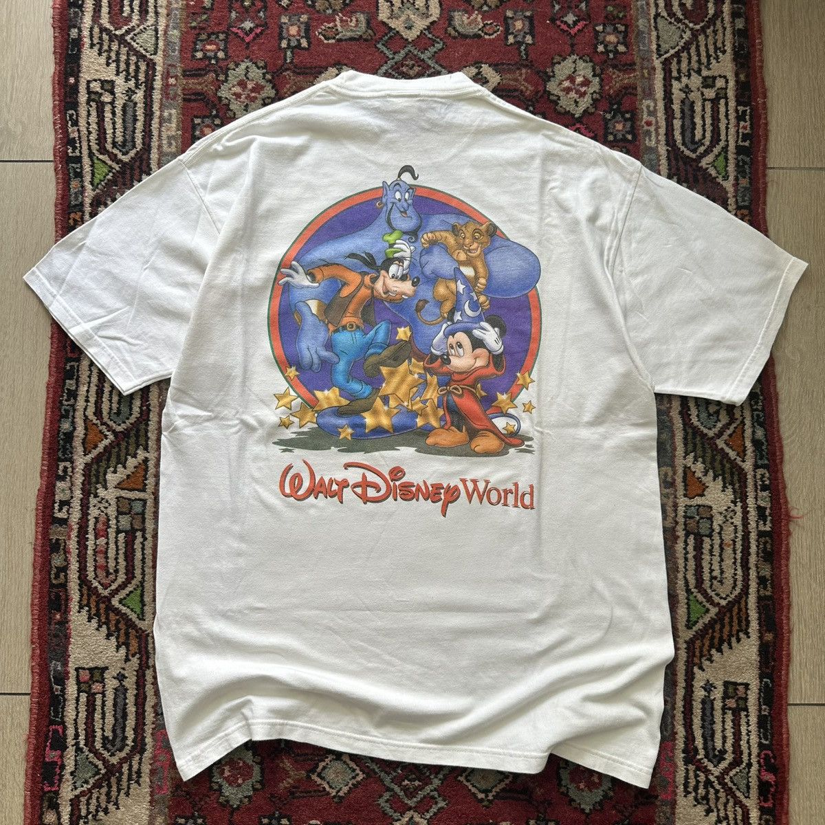 Vintage Vintage Walt Disney World 25th Anniversary Tee Double Sided Size US L / EU 52-54 / 3 - 1 Thumbnail