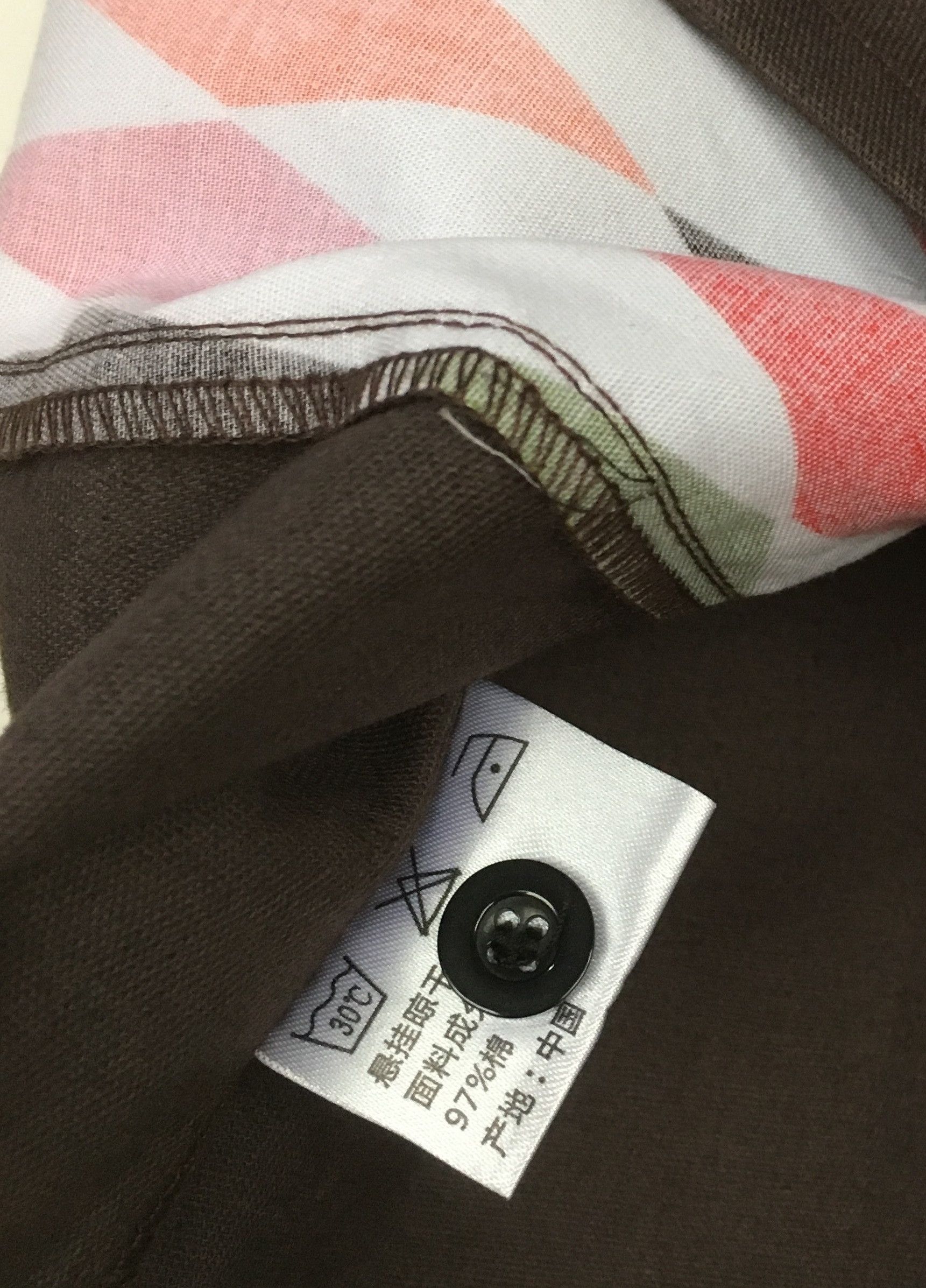 Other Panel Shirt Plus Size Two-tone Graphic Shirts Men Size US XL / EU 56 / 4 - 8 Thumbnail