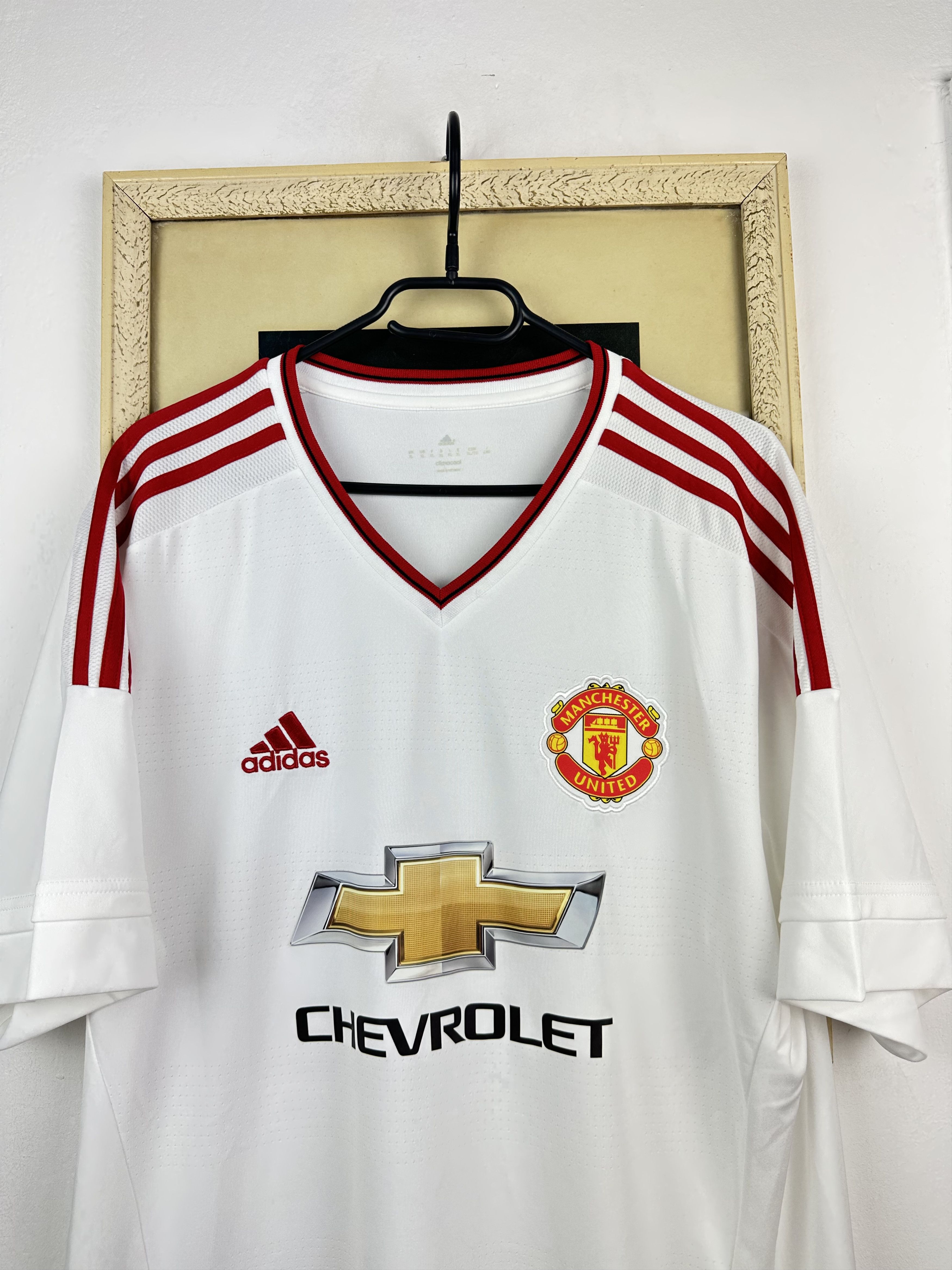 Adidas Manchester United Away football shirt Soccer Jersey Tee Size US XL / EU 56 / 4 - 2 Thumbnail