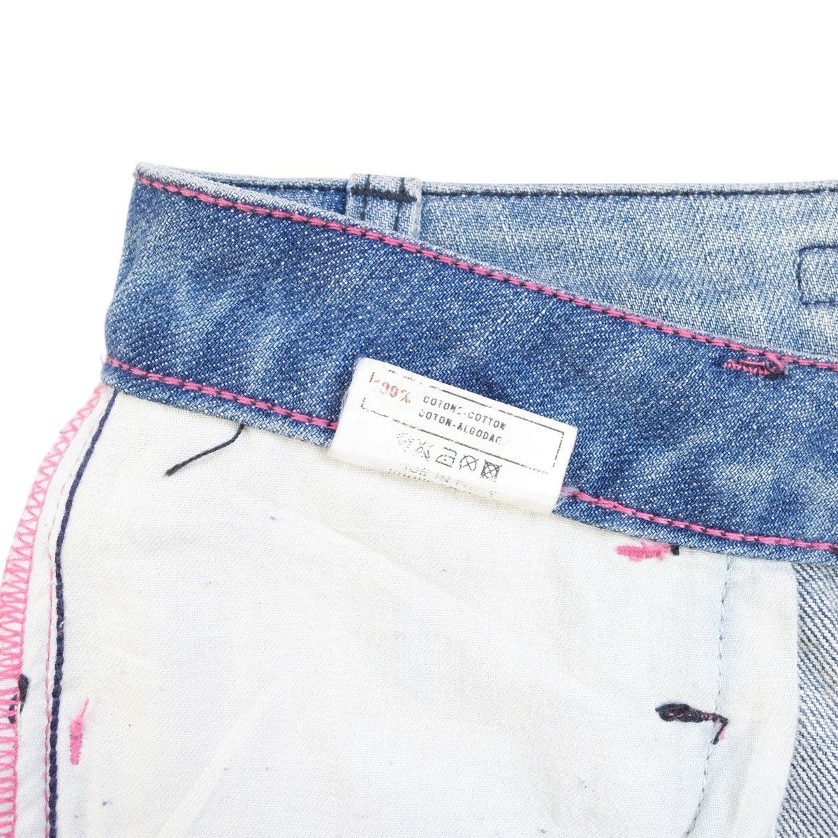 Miss Sixty Miss Sixty SS04 Lightning Bolt Jeans Size 27" / US 4 / IT 40 - 16 Thumbnail