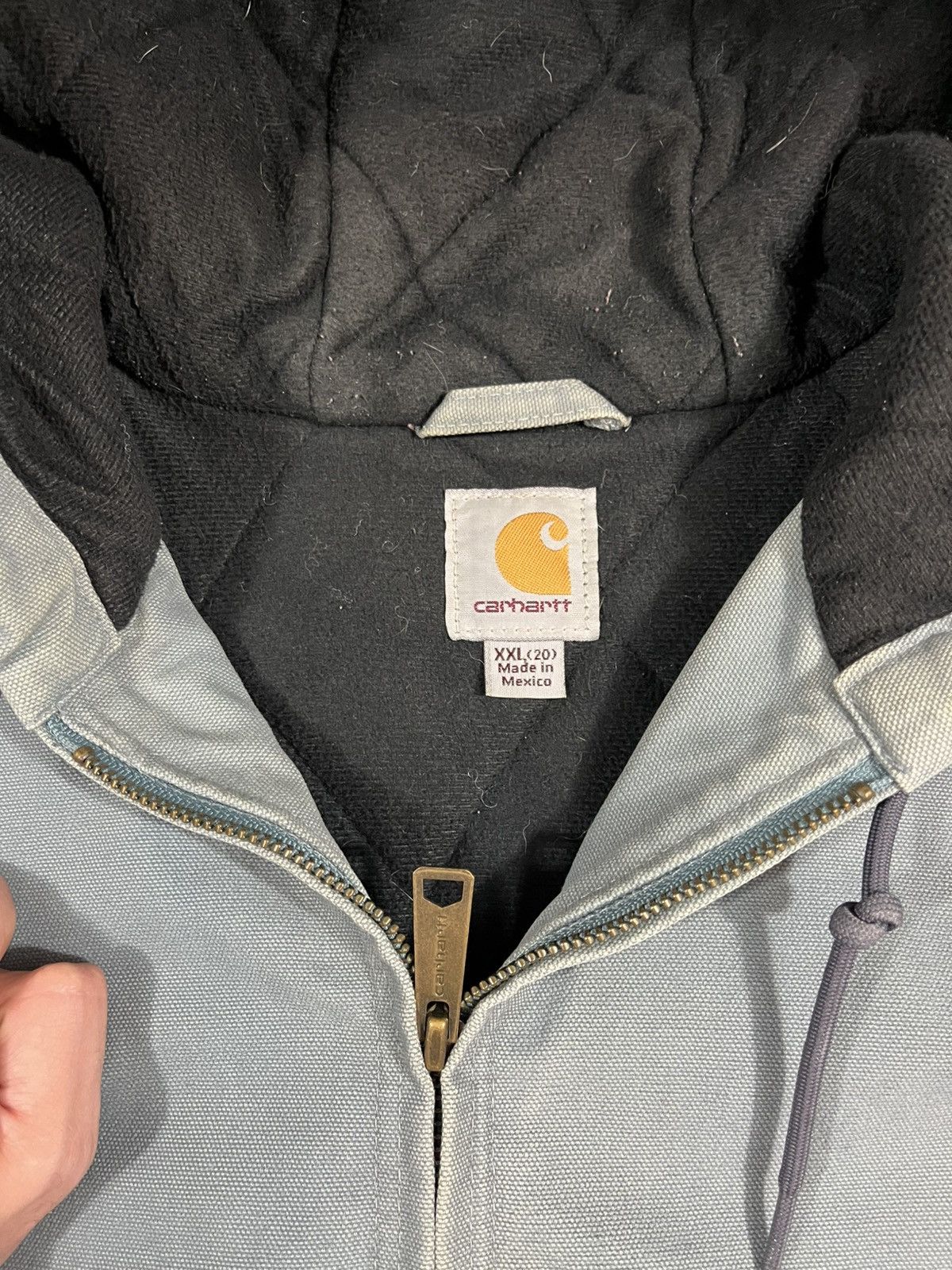 Carhartt Carhartt WJ130 Active Jacket Sea Glass Faded Blue Size XXL / US 16-18 / IT 52-54 - 6 Thumbnail