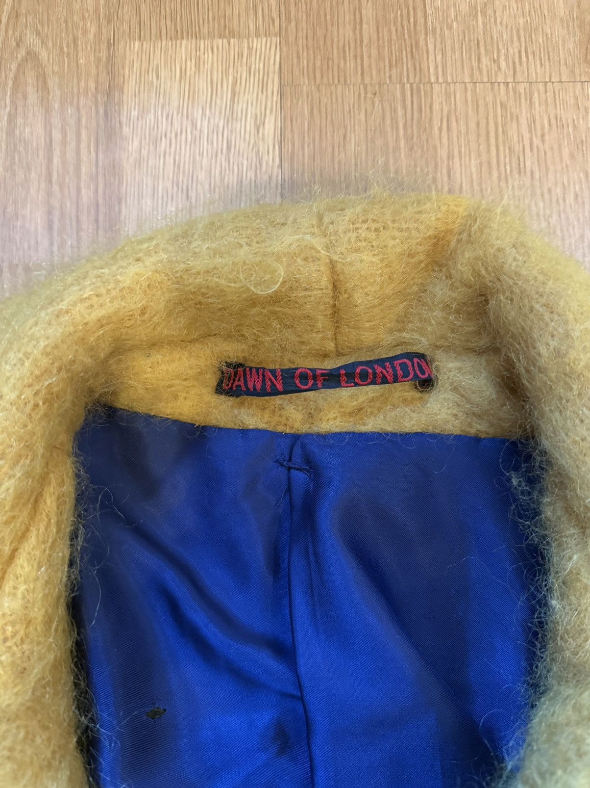 Vintage Vintage Women’s Mohair Overcoat Size XL / US 12-14 / IT 48-50 - 4 Thumbnail
