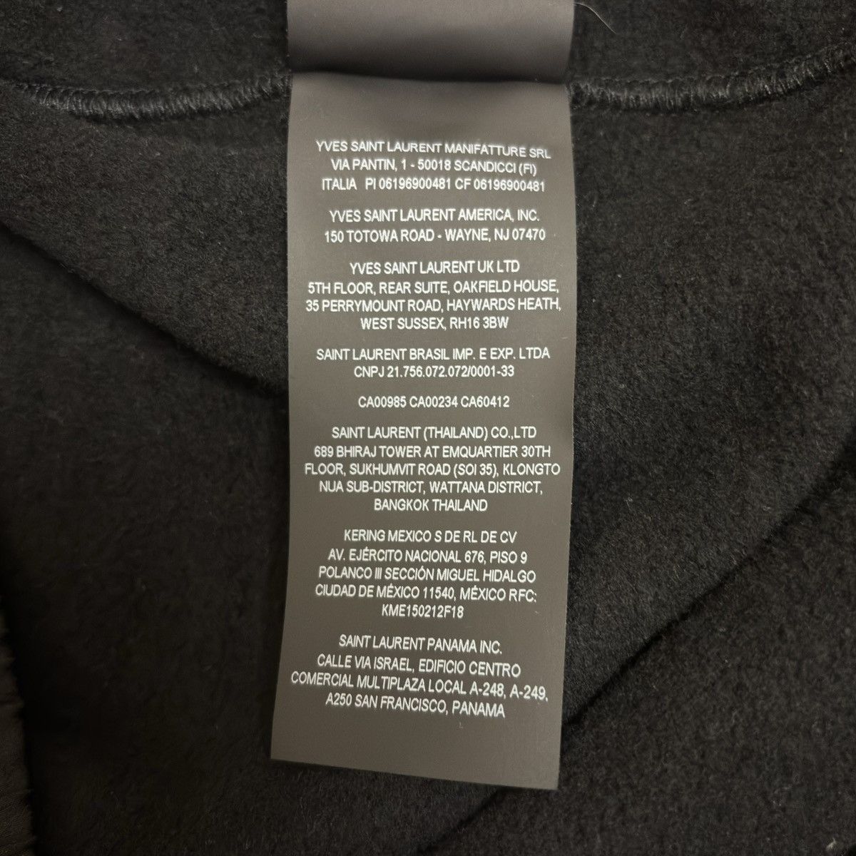 Yves Saint Laurent Yves Saint Laurent Black Hoodie Size US XL / EU 56 / 4 - 8 Thumbnail