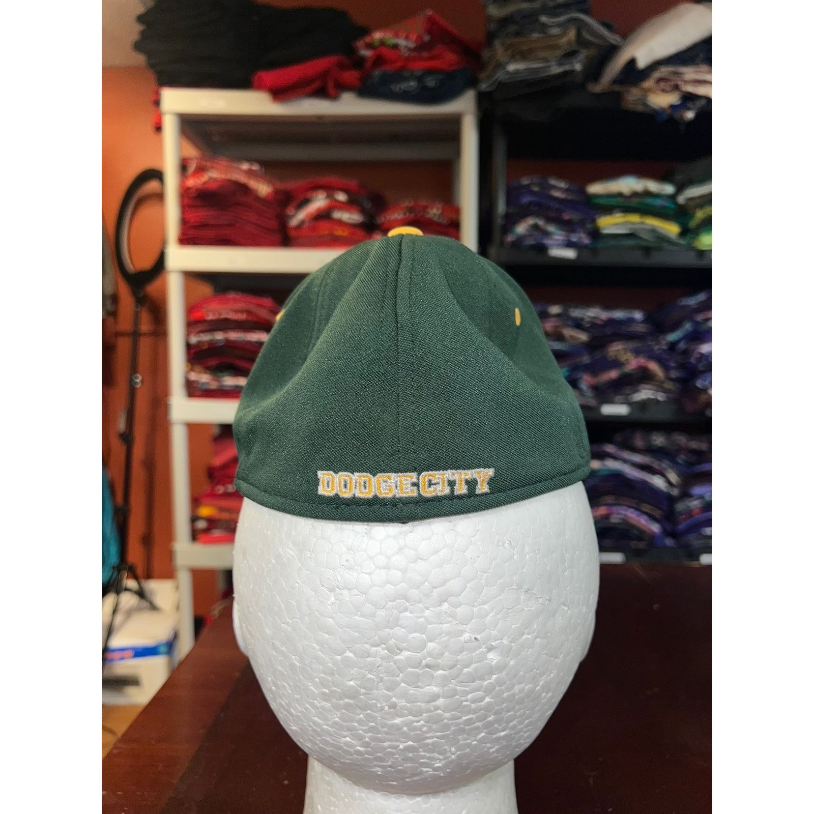 The Game Dodge City A's Hat The Game Pro Game Tek 2 Baseball Cap XS Size ONE SIZE - 4 Thumbnail